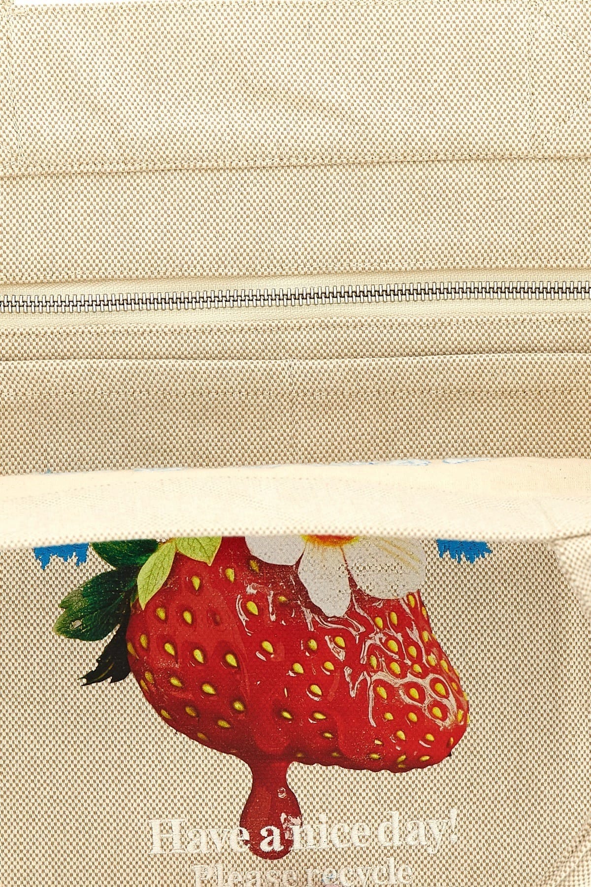 Ganni Ganni Medium Strawberry Shopping Bag