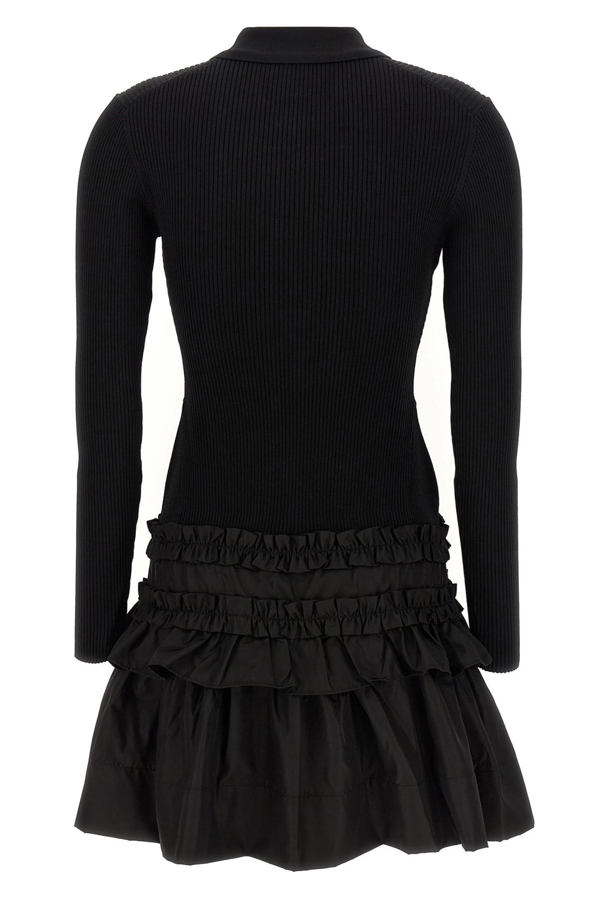 Ganni Melange Rib Knit Mini Dress - alternate view
