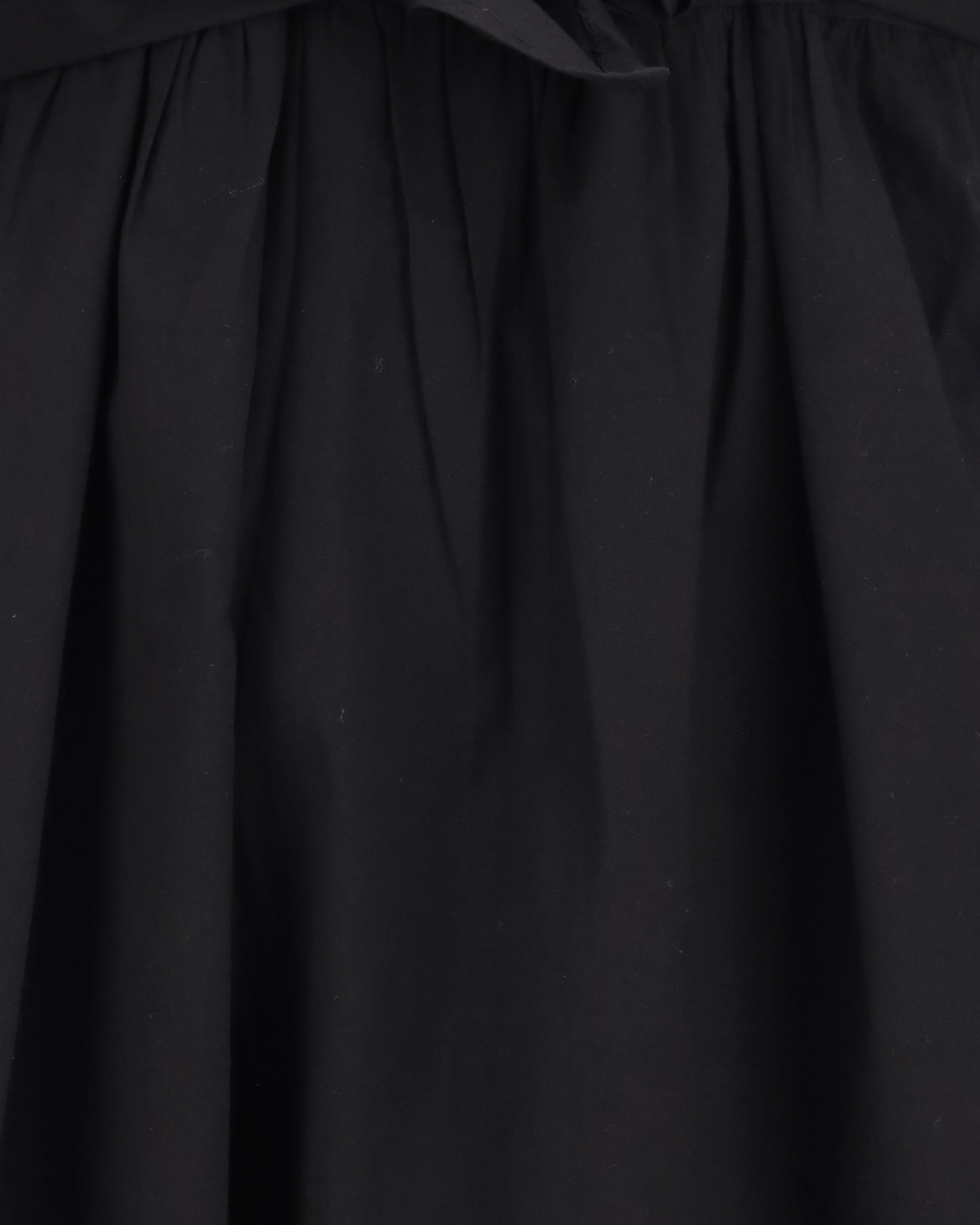 Ganni Ganni Midi Dress With Bows And Puff Shoulders