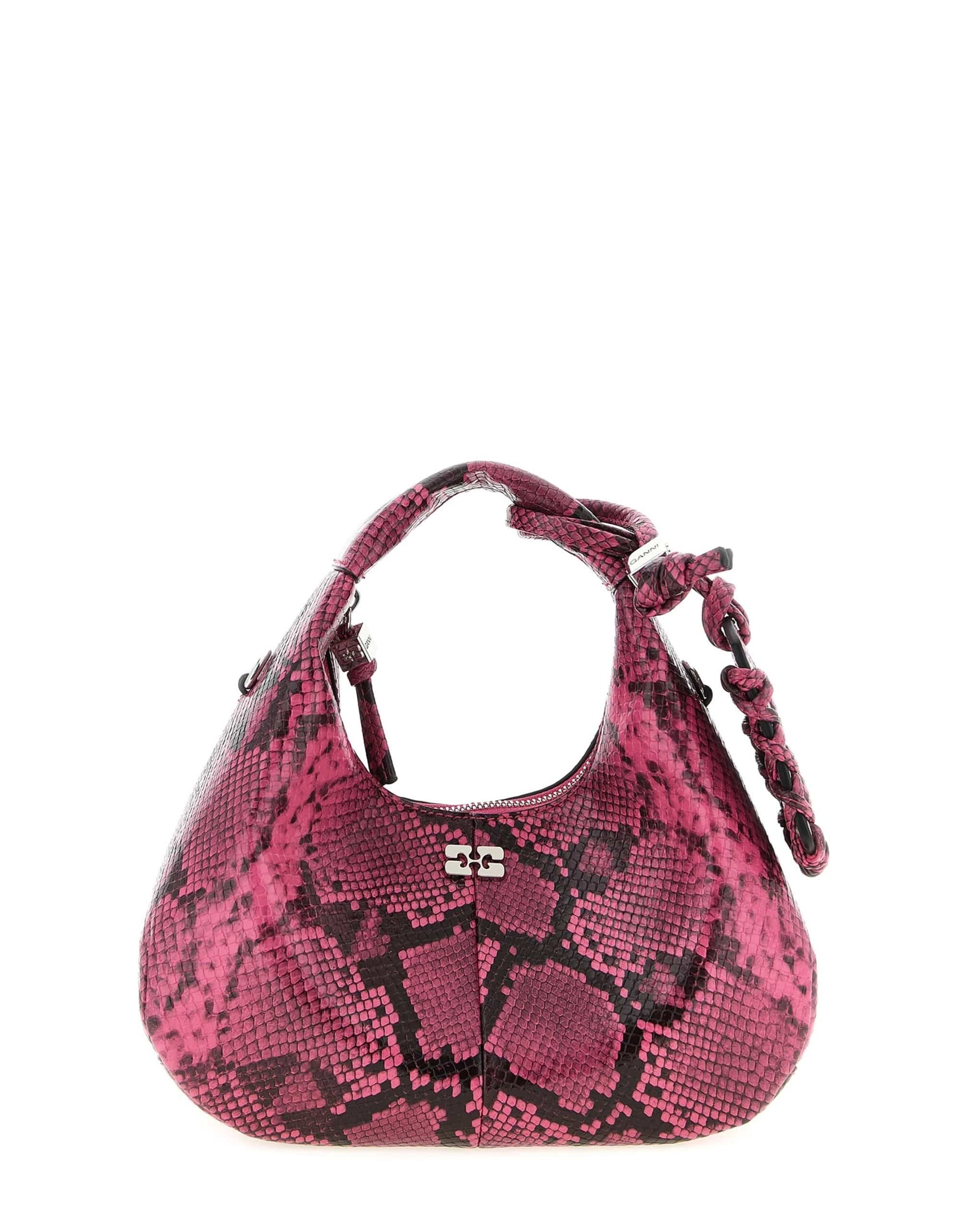 Ganni Ganni Mini Hobo Handbag