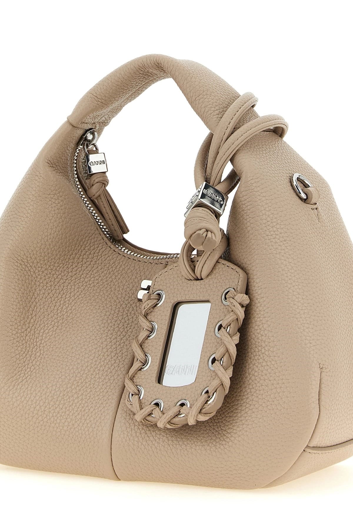 Ganni Ganni Mini Hobo Handbag