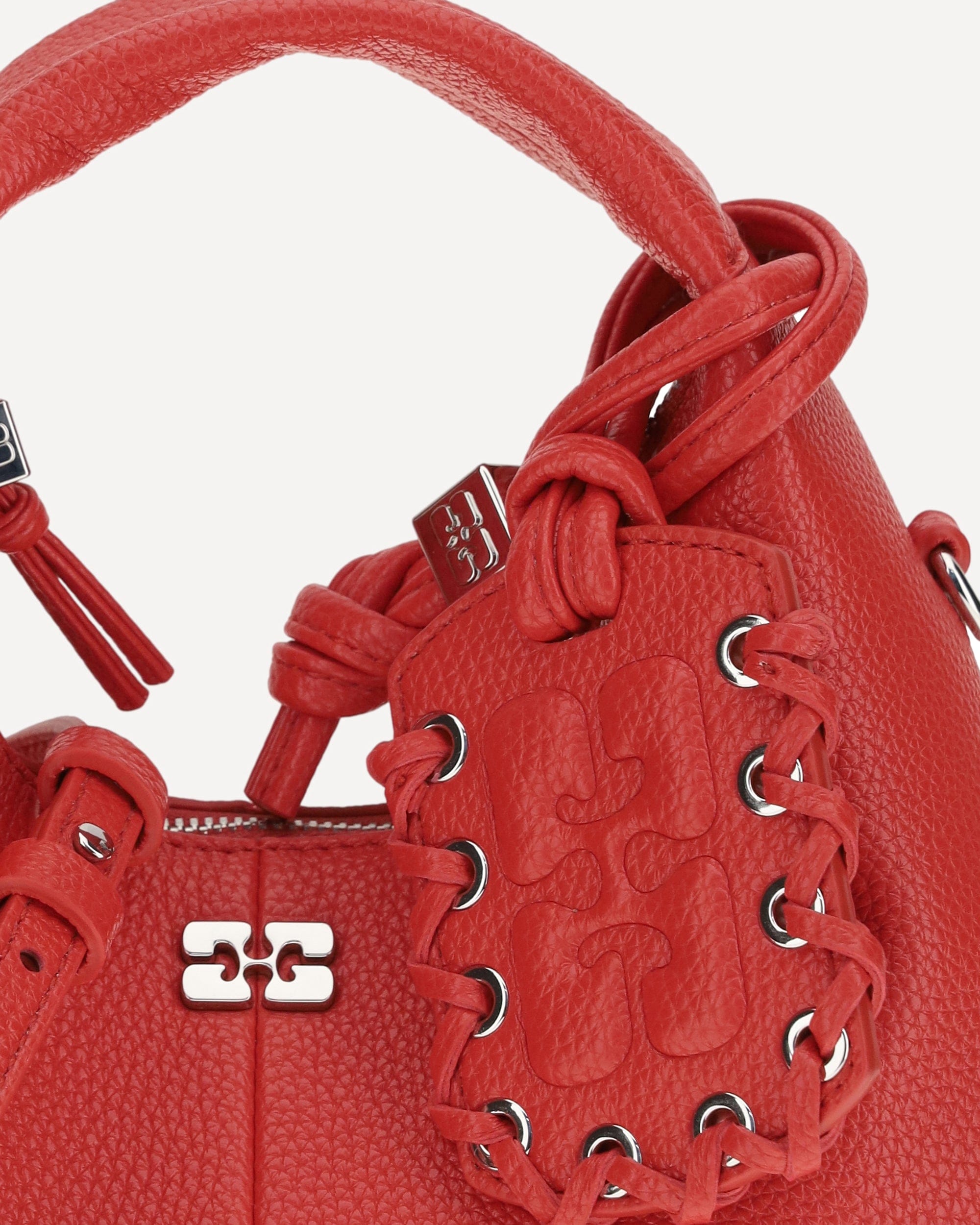 Ganni Mini Hobo Handbag Shoulder Bag