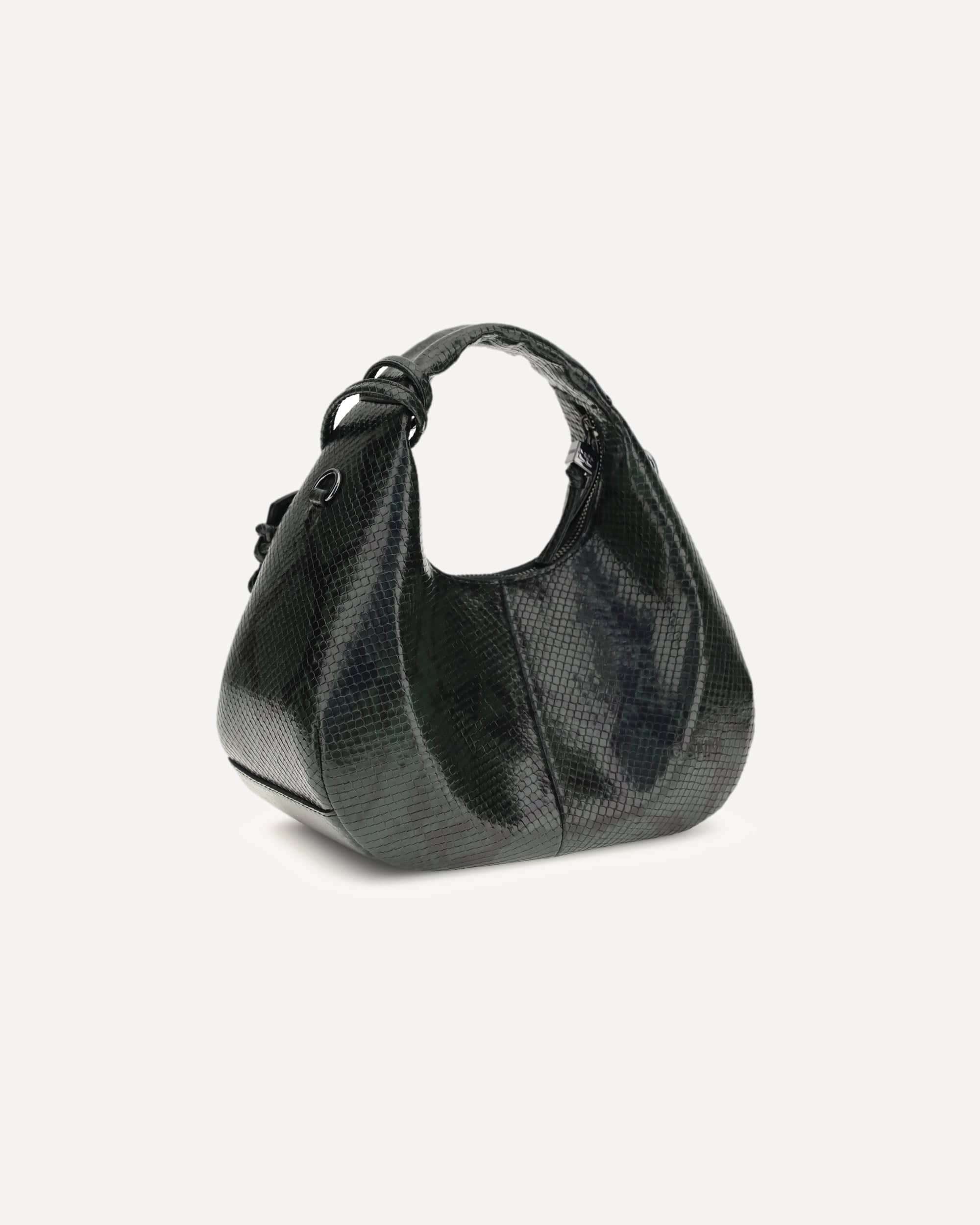 Ganni Mini Snake Shoulder Bag