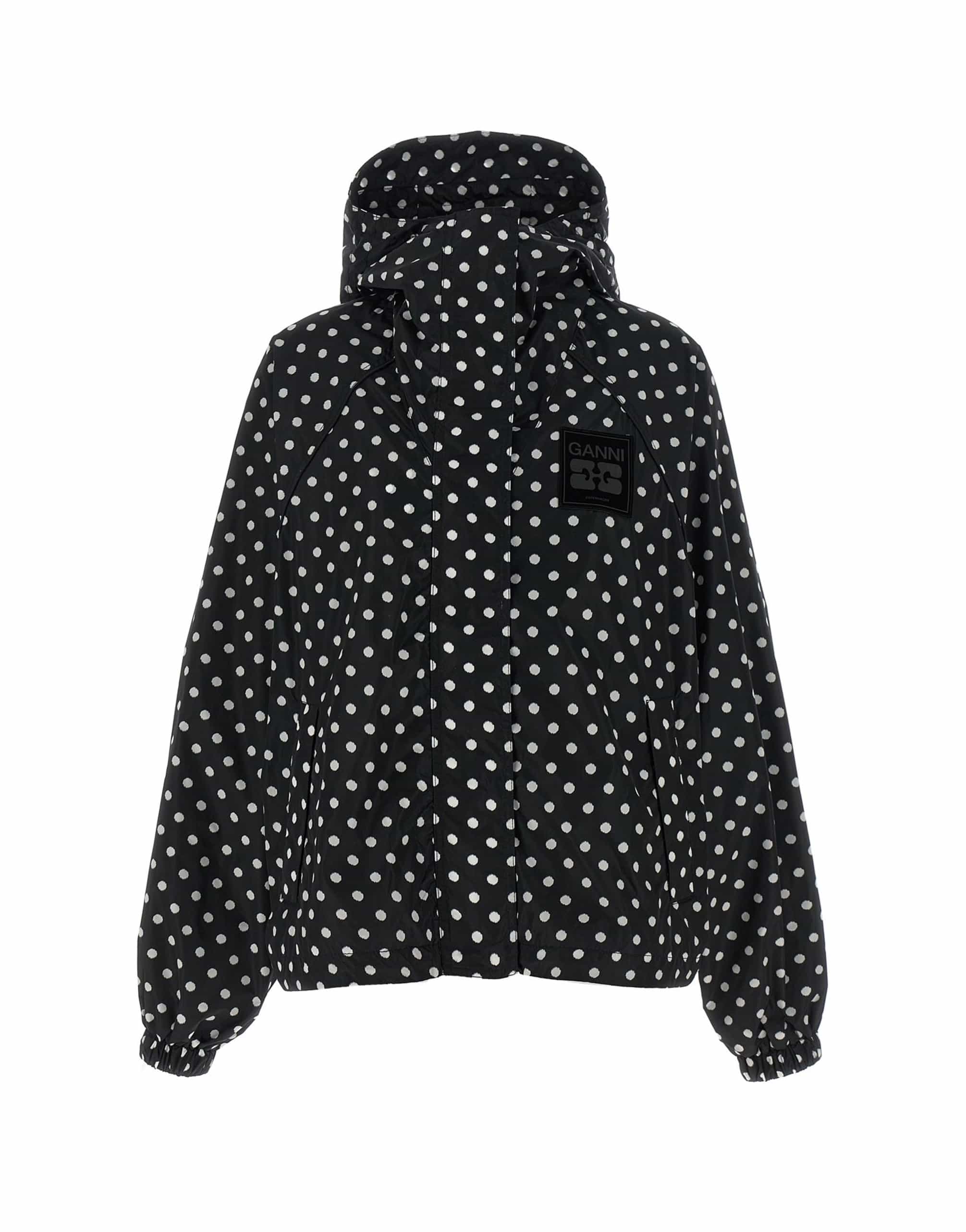 Ganni Ganni Polka Dot Anorak