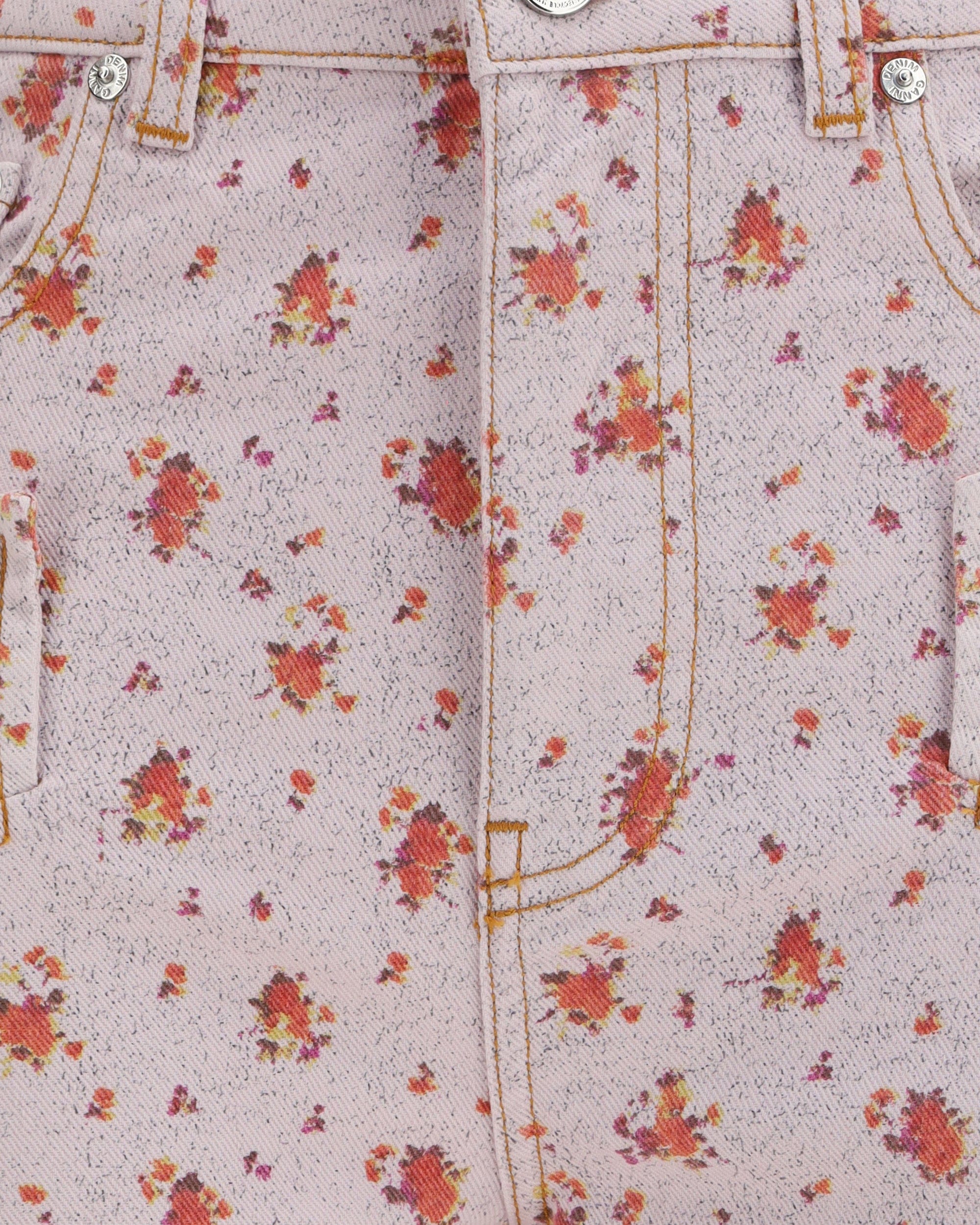 Ganni Printed Capri Pants