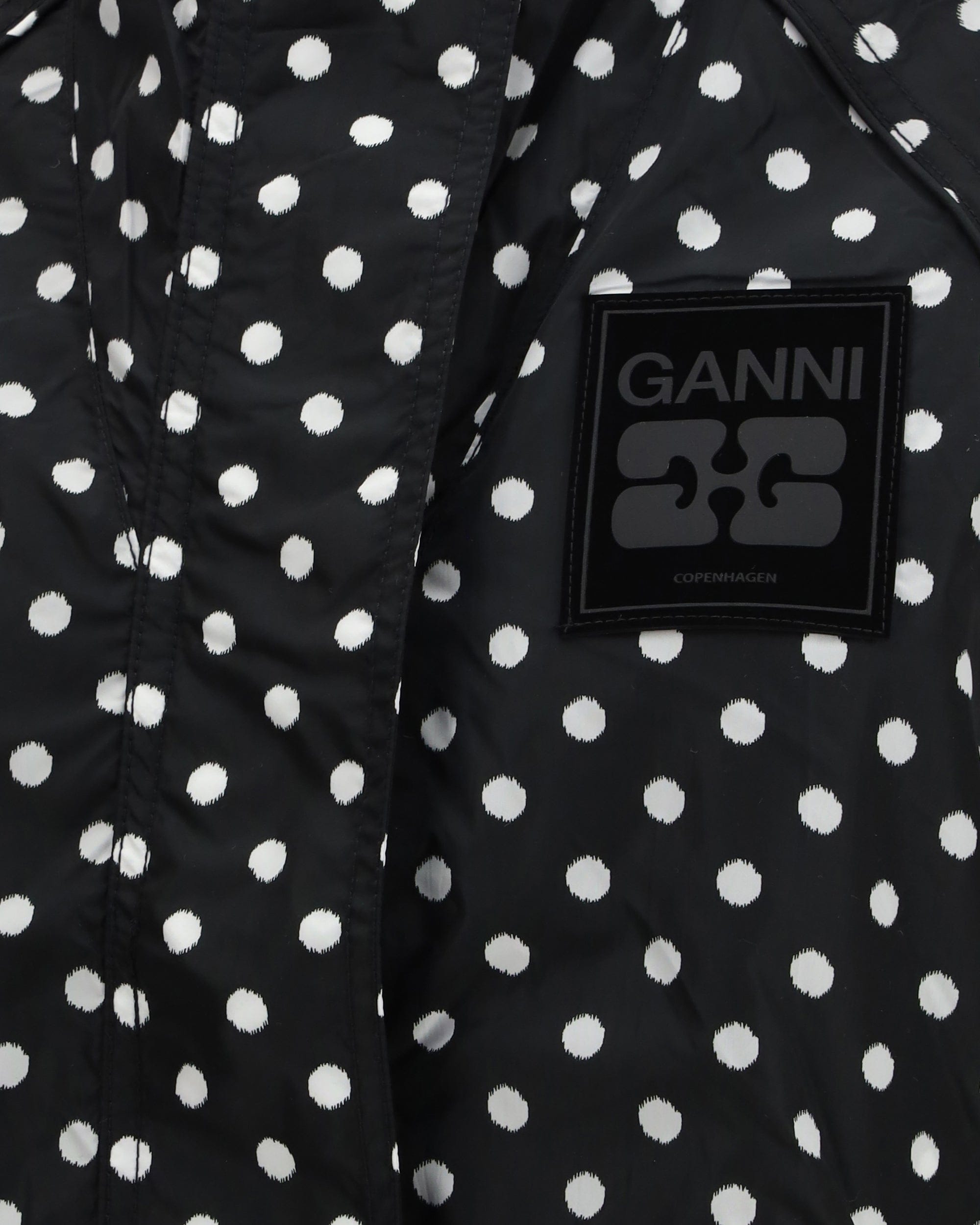 Ganni Printed Nylon Jacket