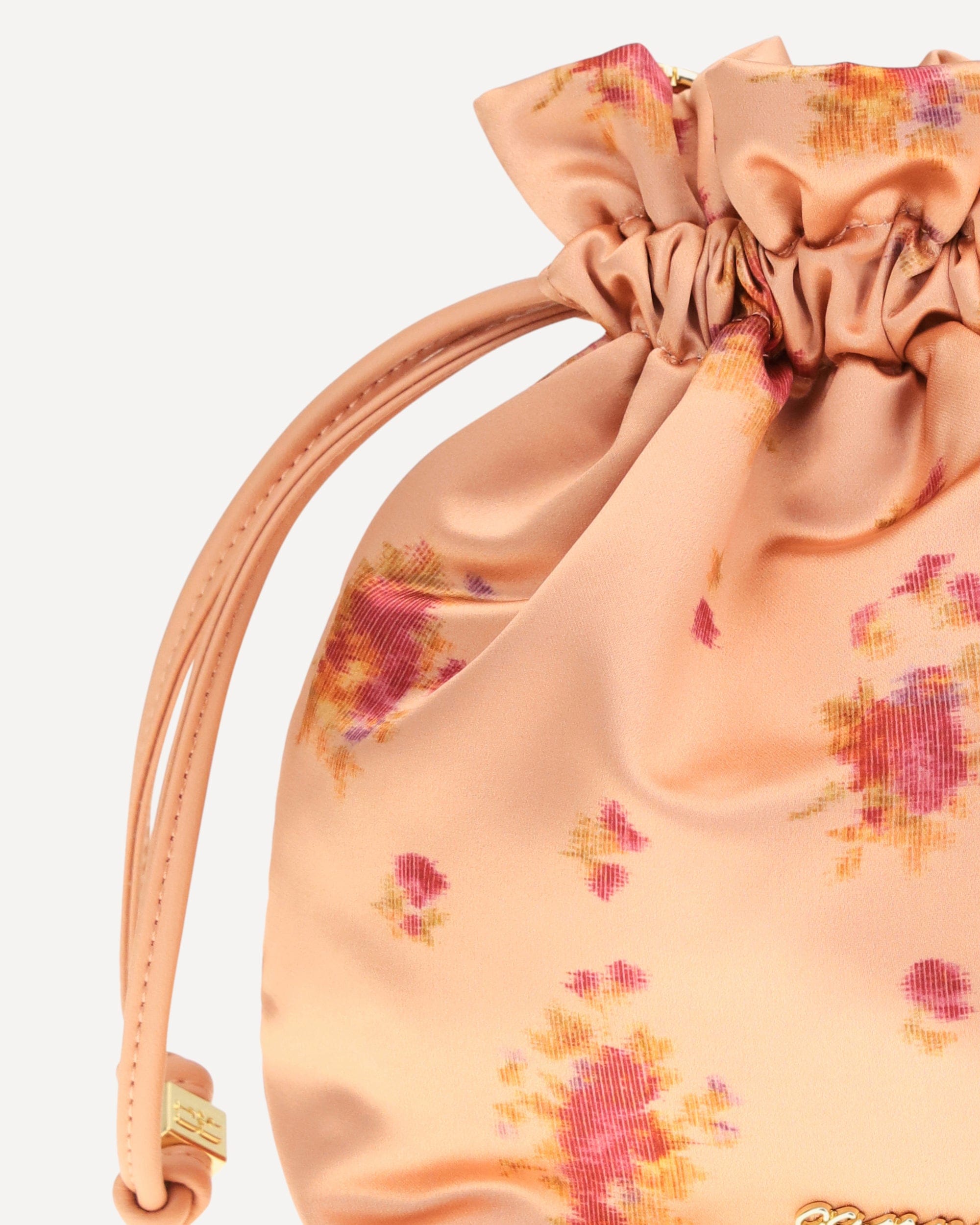 Ganni Printed Nylon Pouch Clutch