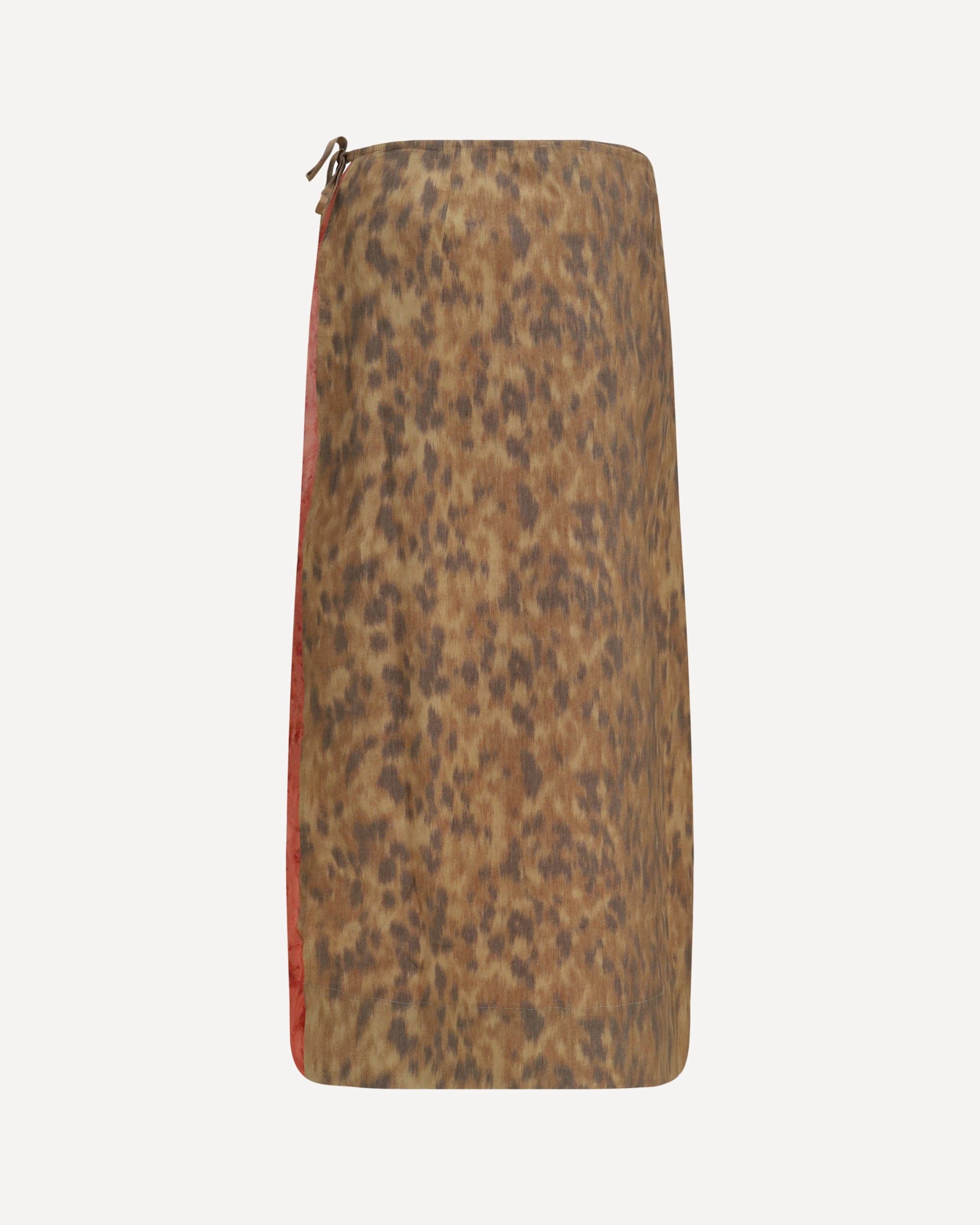 Ganni Printed Organza Wrap Skirt - alternate view