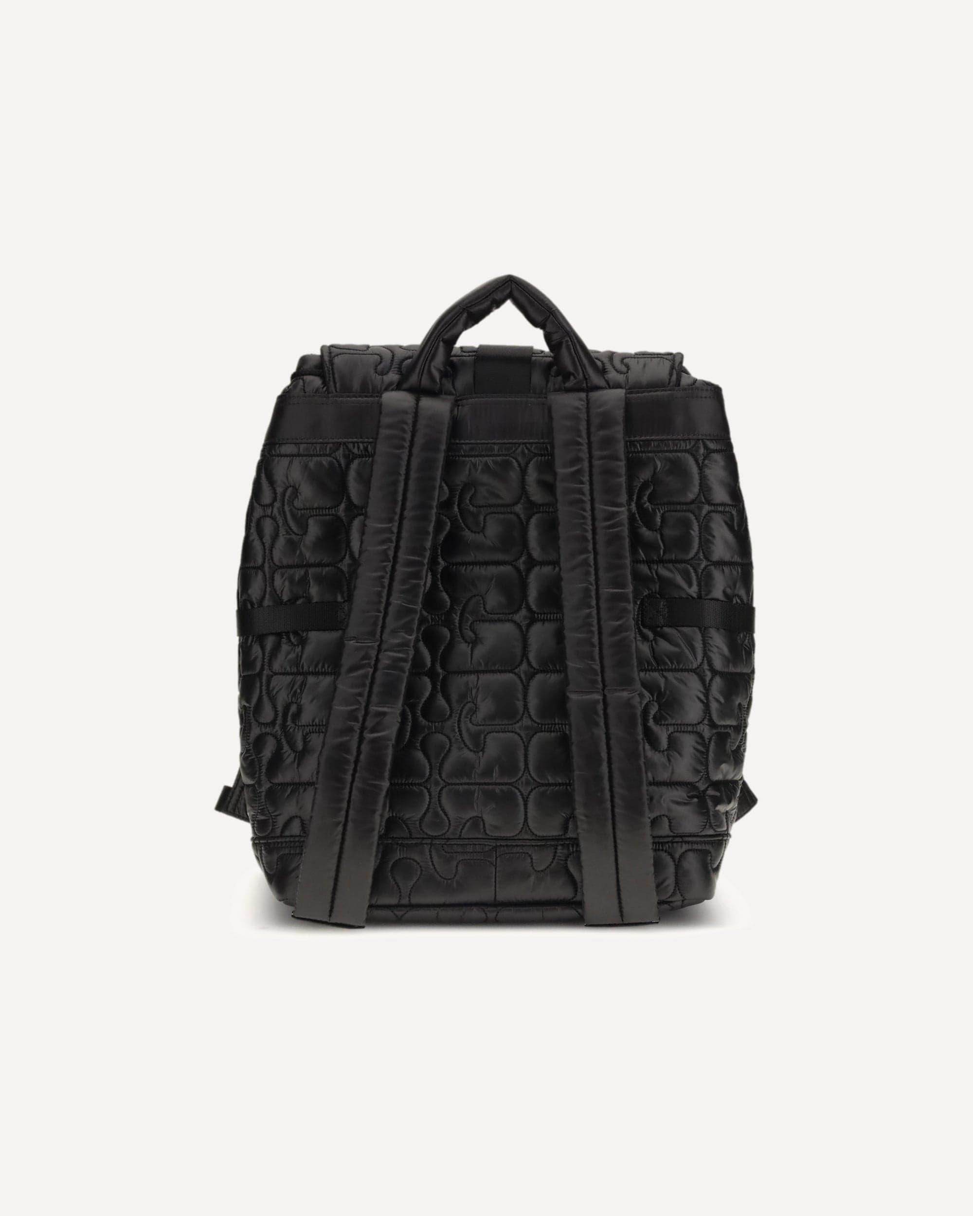 Ganni Quilted Backpack With Drawstring Closure - alternate view