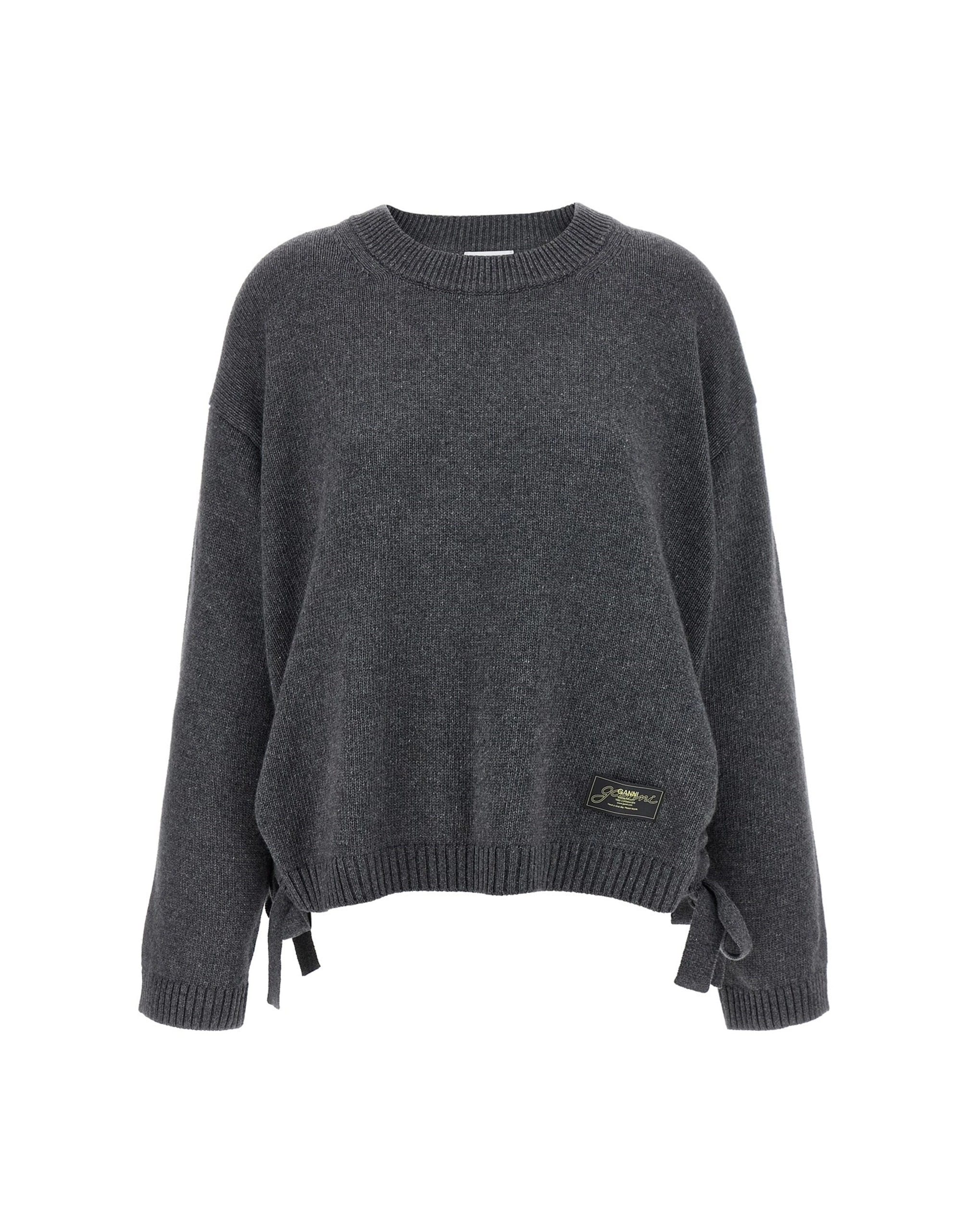Ganni Ganni Side Laces Sweater