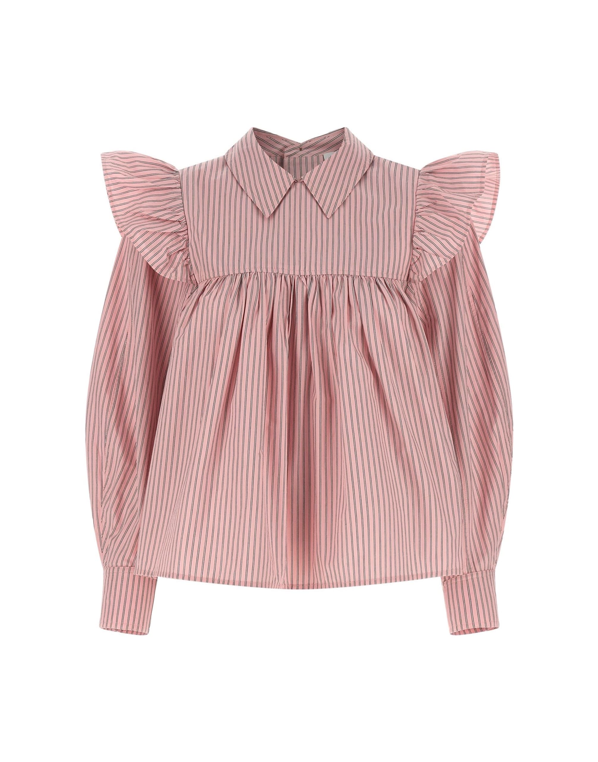 Ganni Striped Blouse