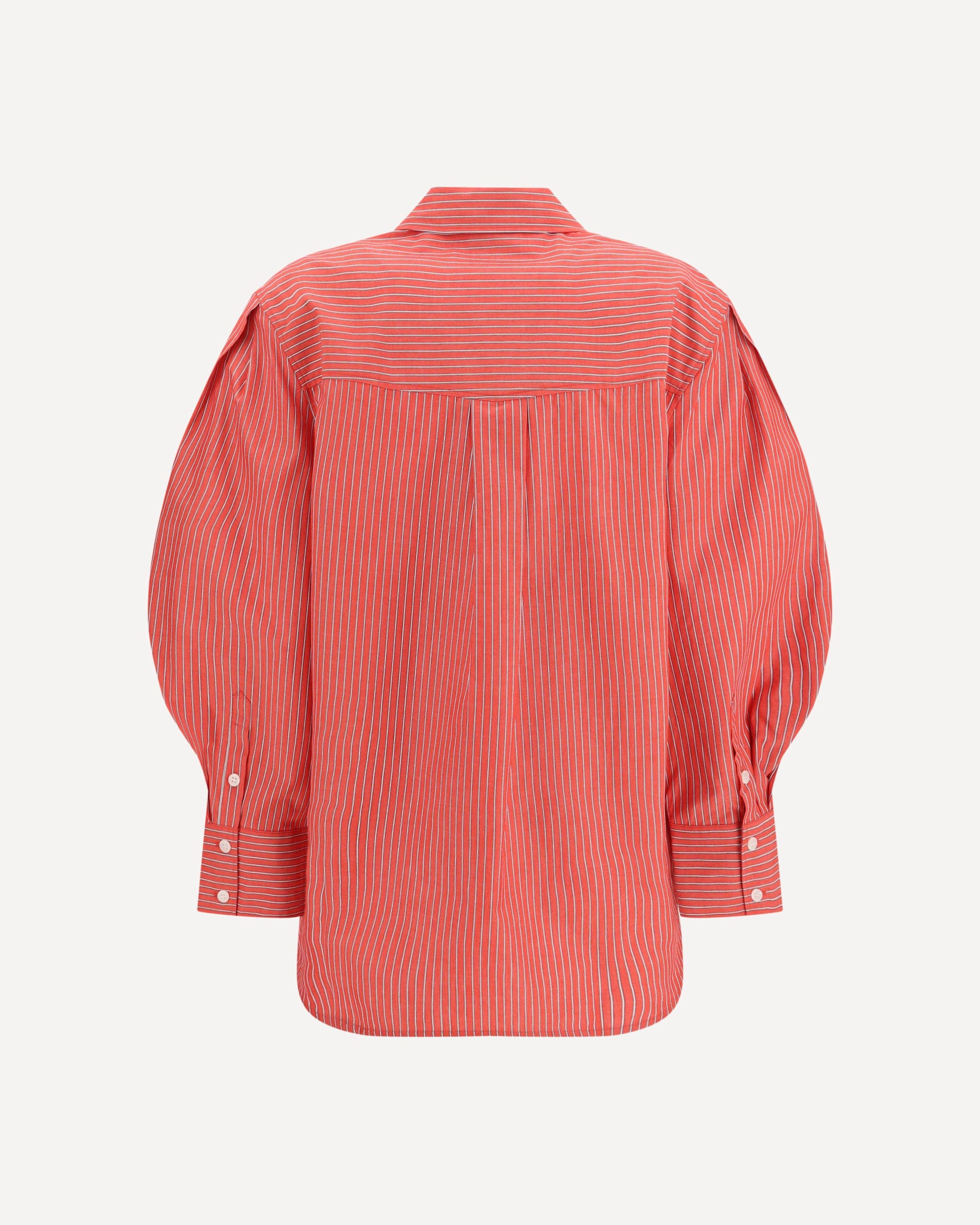 Ganni Striped Cotton Shirt - alternate view
