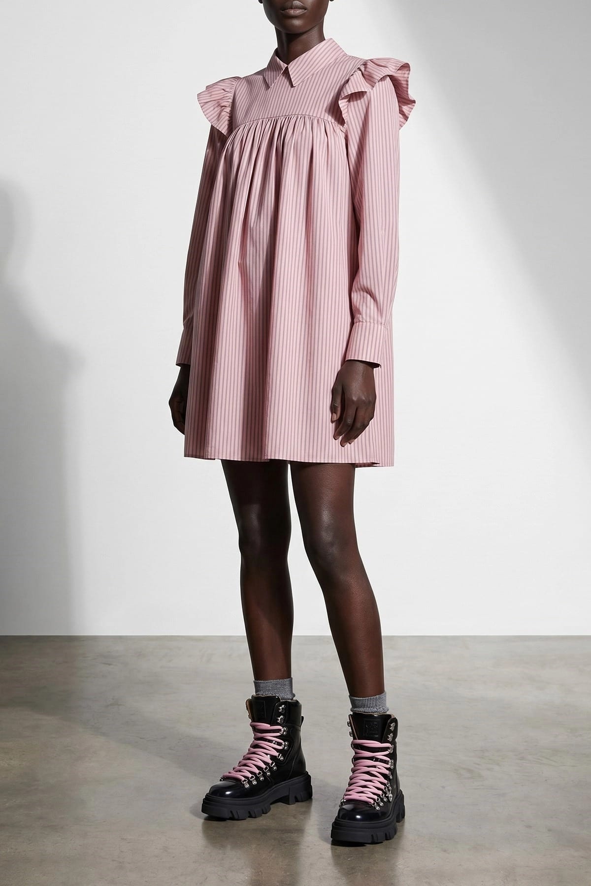Ganni Striped Dress - alternate view