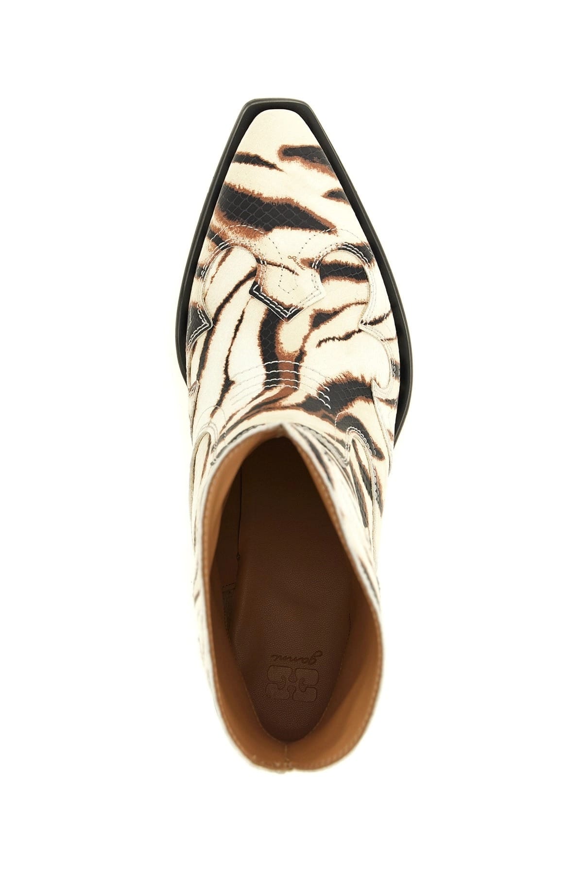 Ganni Ganni Western Ankle Boots