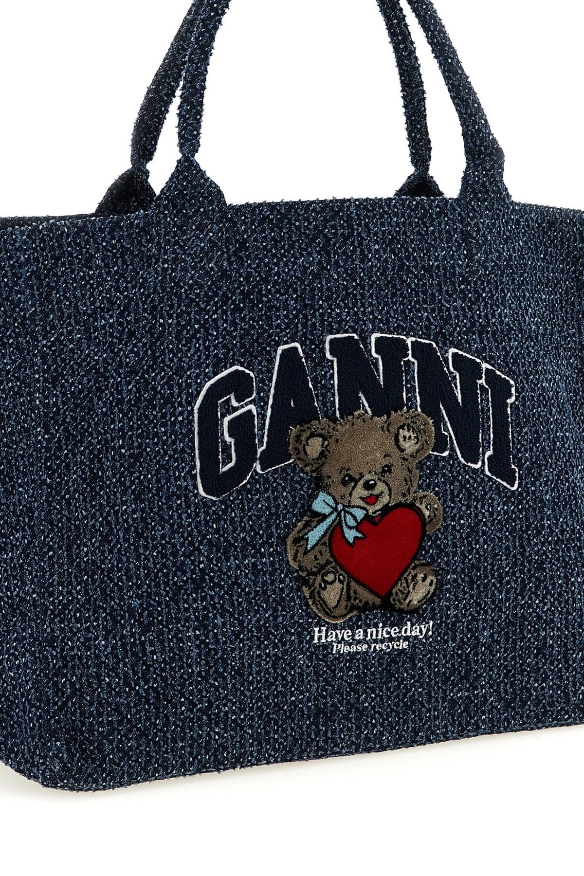Ganni Ganni Xxl Bear Shopping Bag