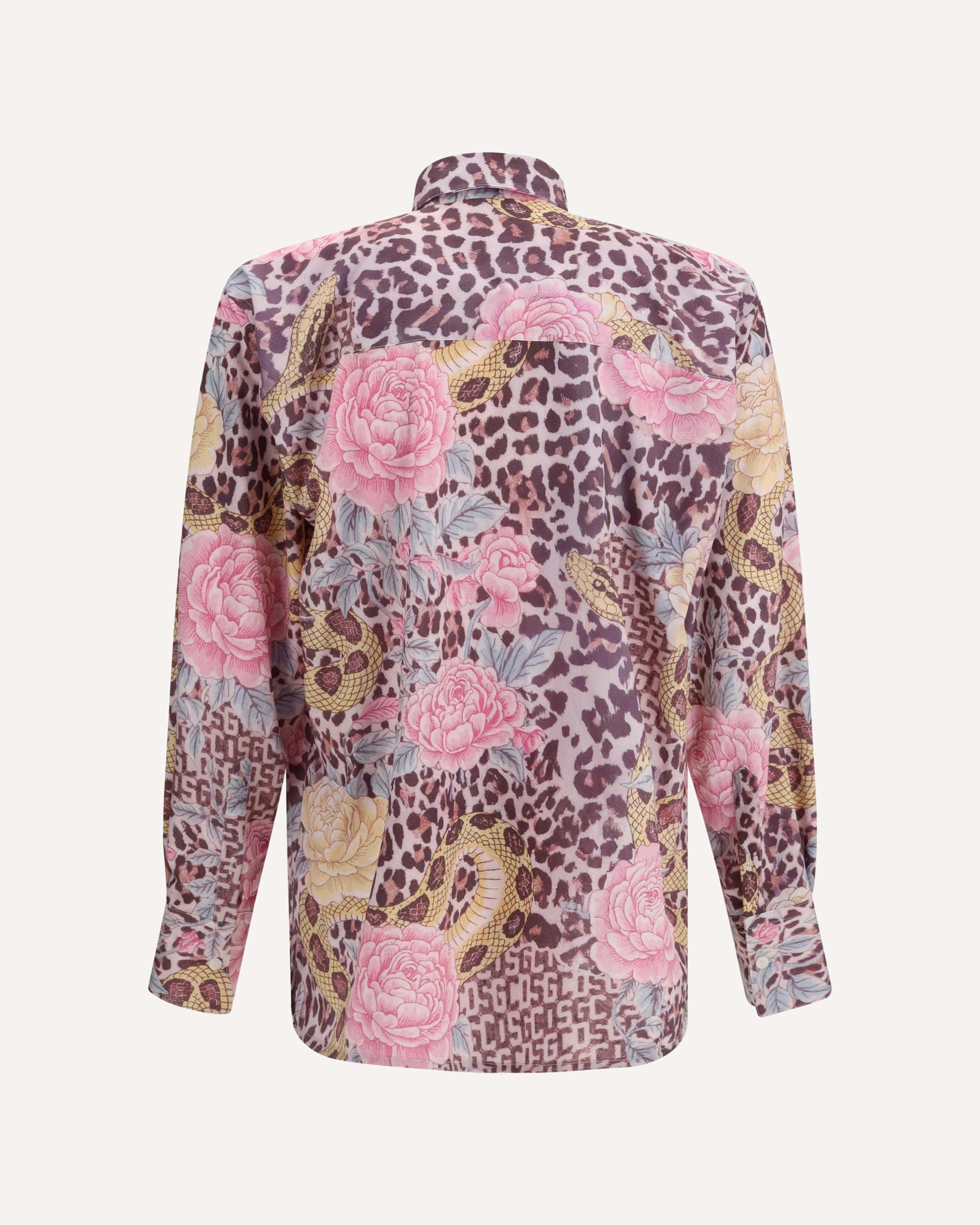 GCDS Animalier All-Over Print Shirt