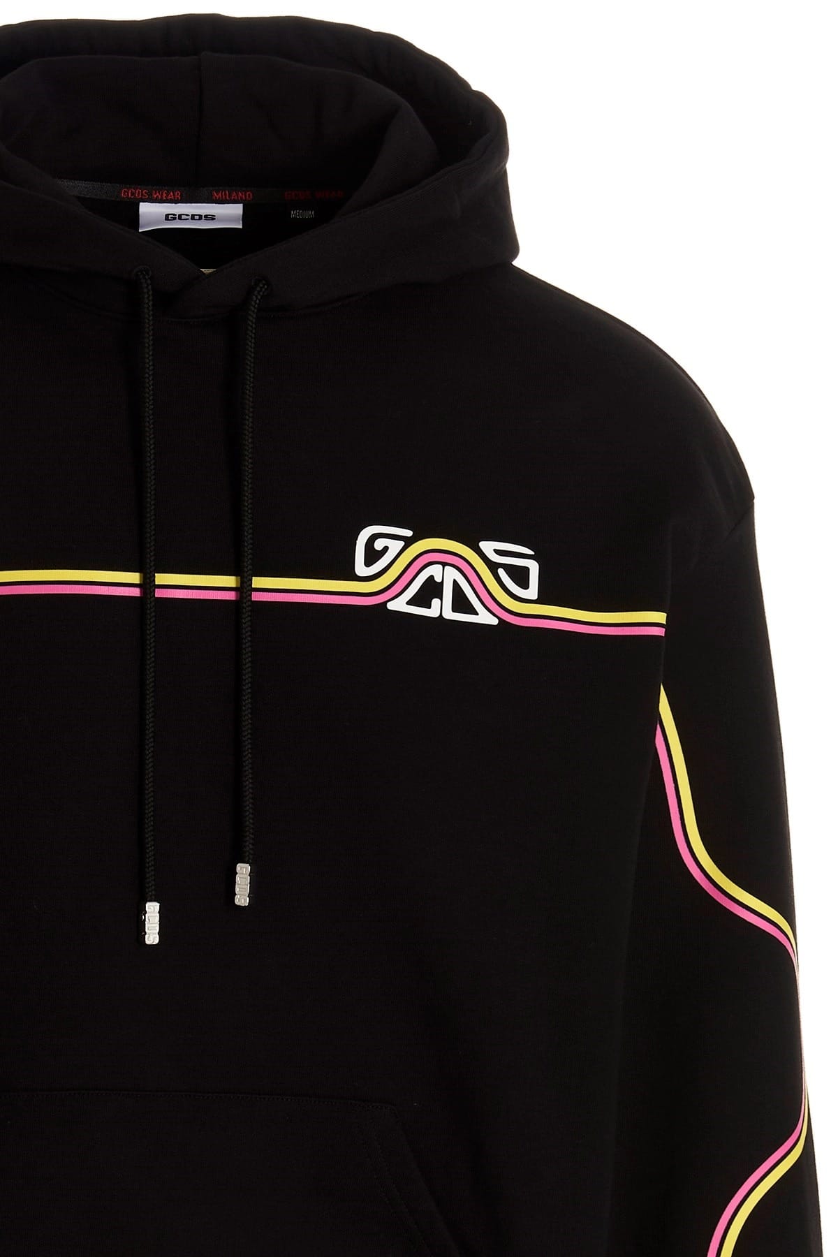 GCDS GCDS Waved Logo Hoodie