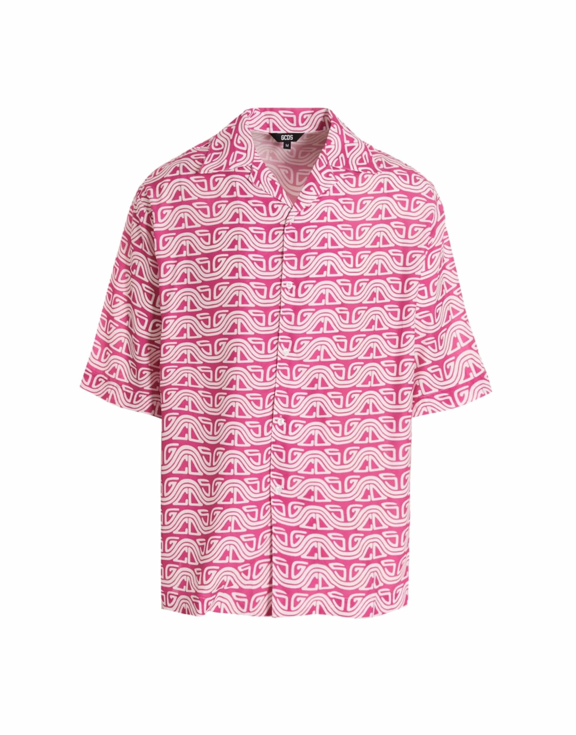 GCDS GCDS Waved Logo Shirt