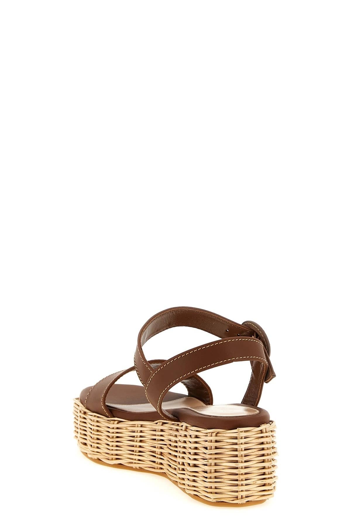 Gianvito Rossi Gianvito Rossi Cestino Wedge Sandals