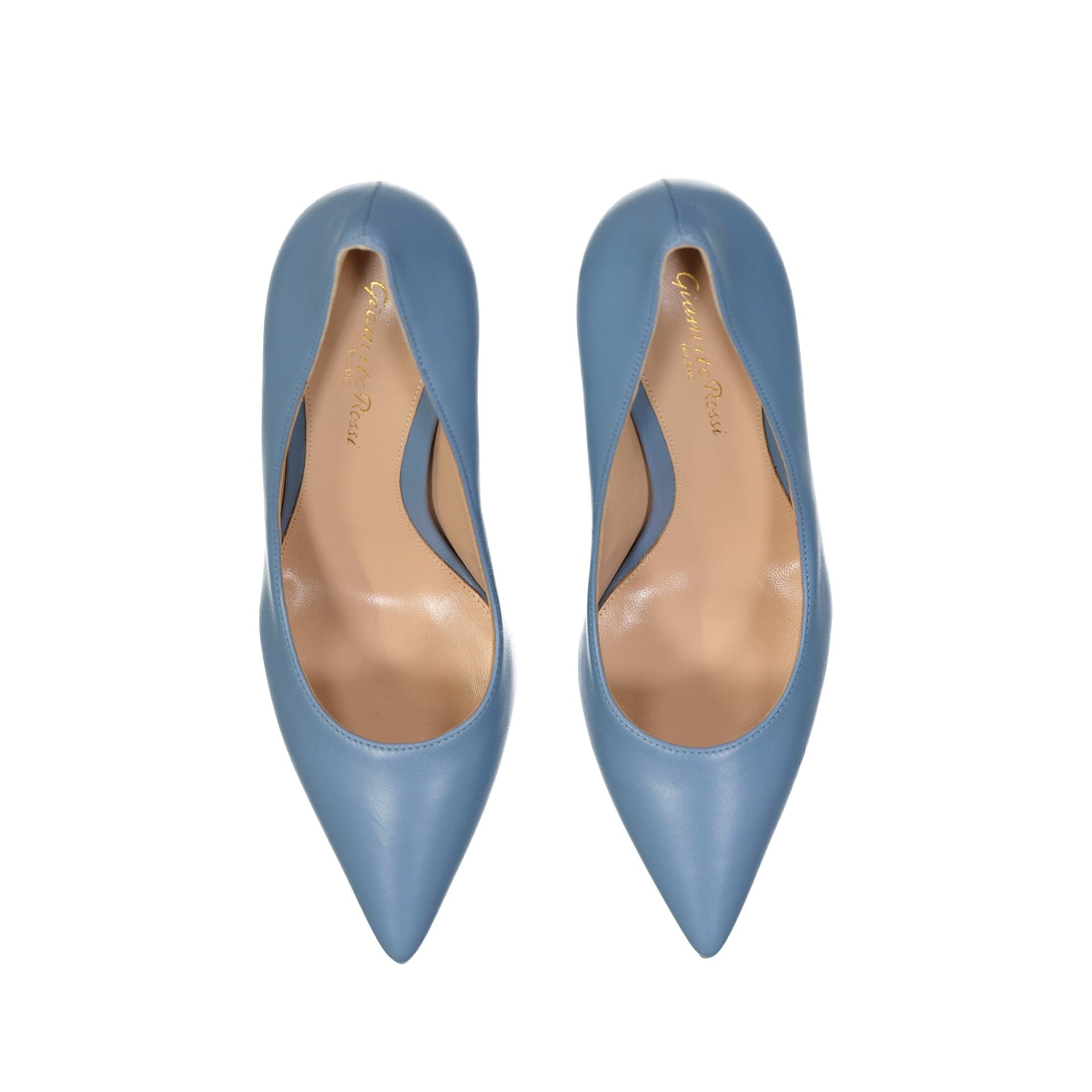 Gianvito Rossi Leather Pointed Toe Pumps 8.5cm