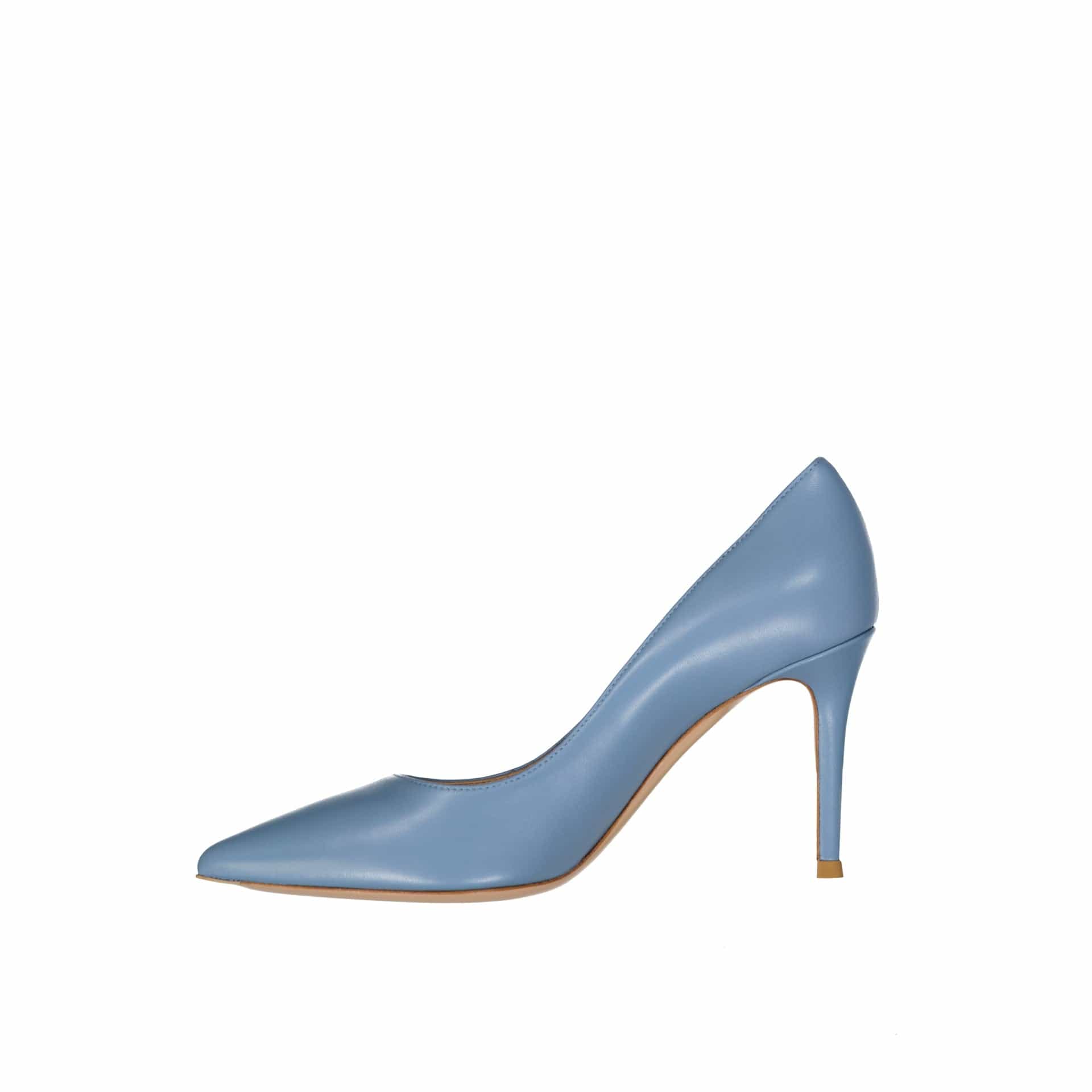 Gianvito Rossi Leather Pointed Toe Pumps 8.5cm