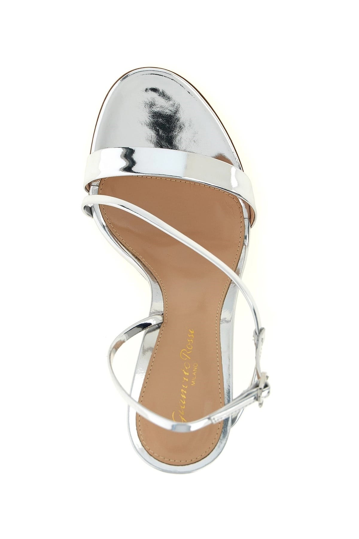 Gianvito Rossi Gianvito Rossi Manhattan Metallic Stiletto Sandals