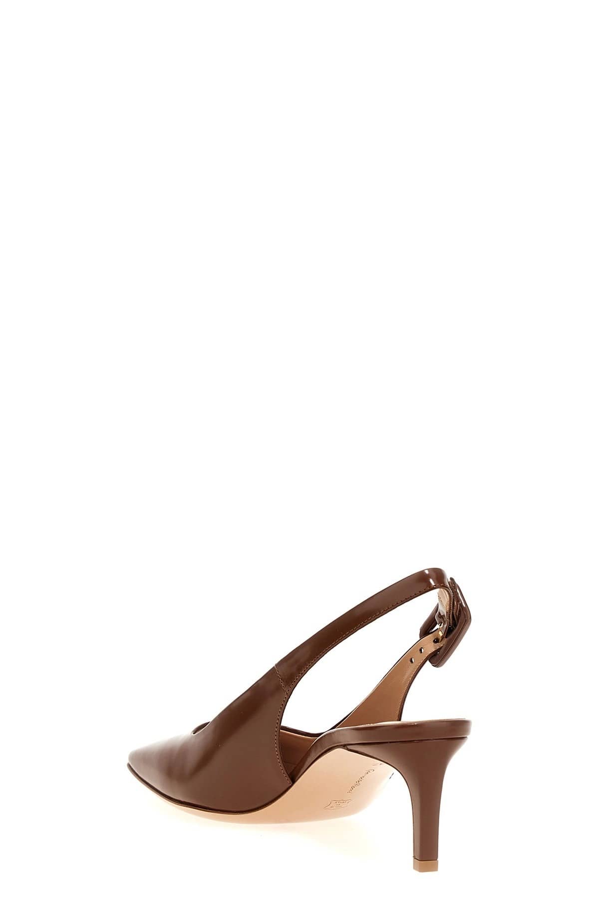 Gianvito Rossi Gianvito Rossi Ric Leather Slingbacks