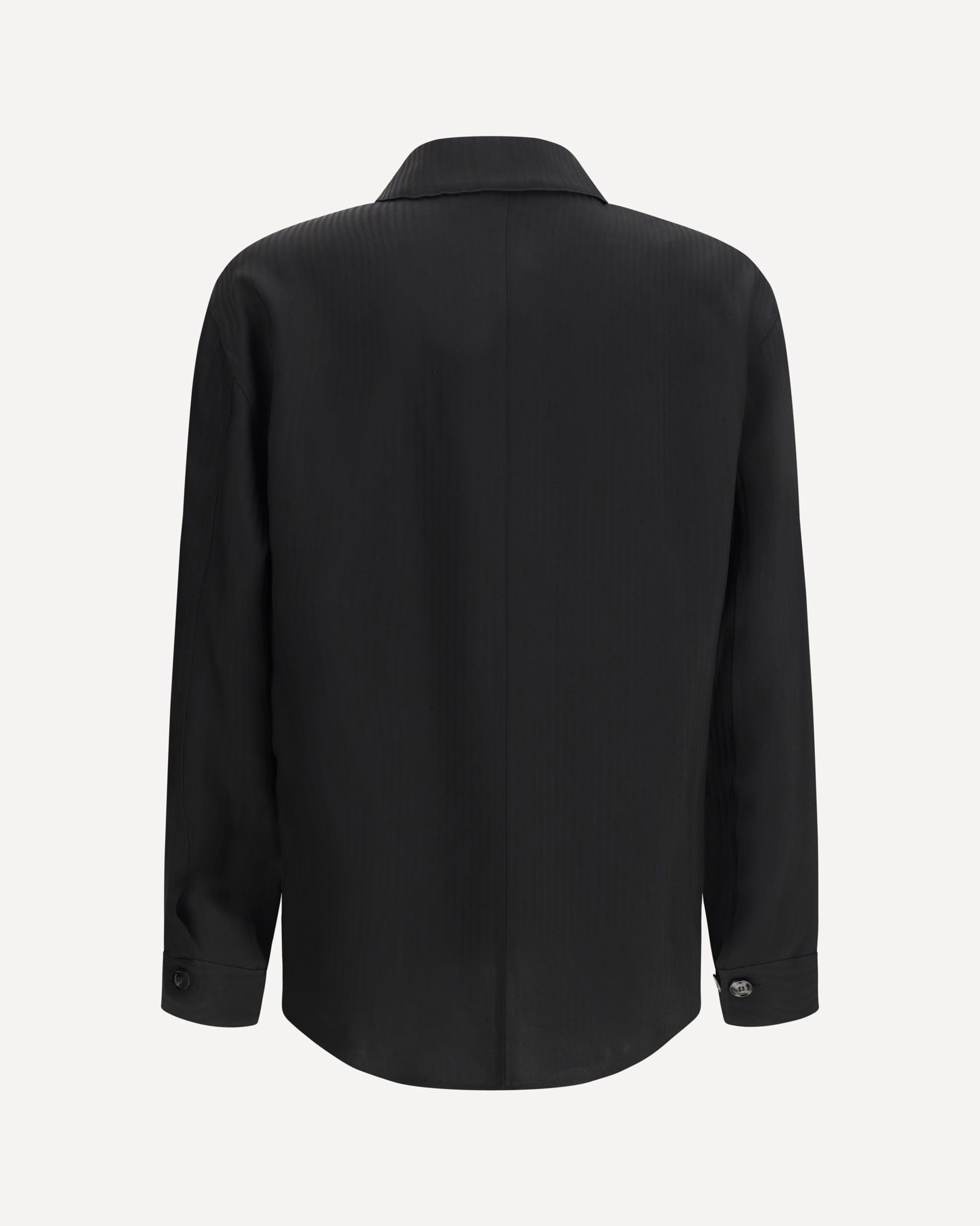 Giorgio Armani Chevron Viscose Twill Shirt