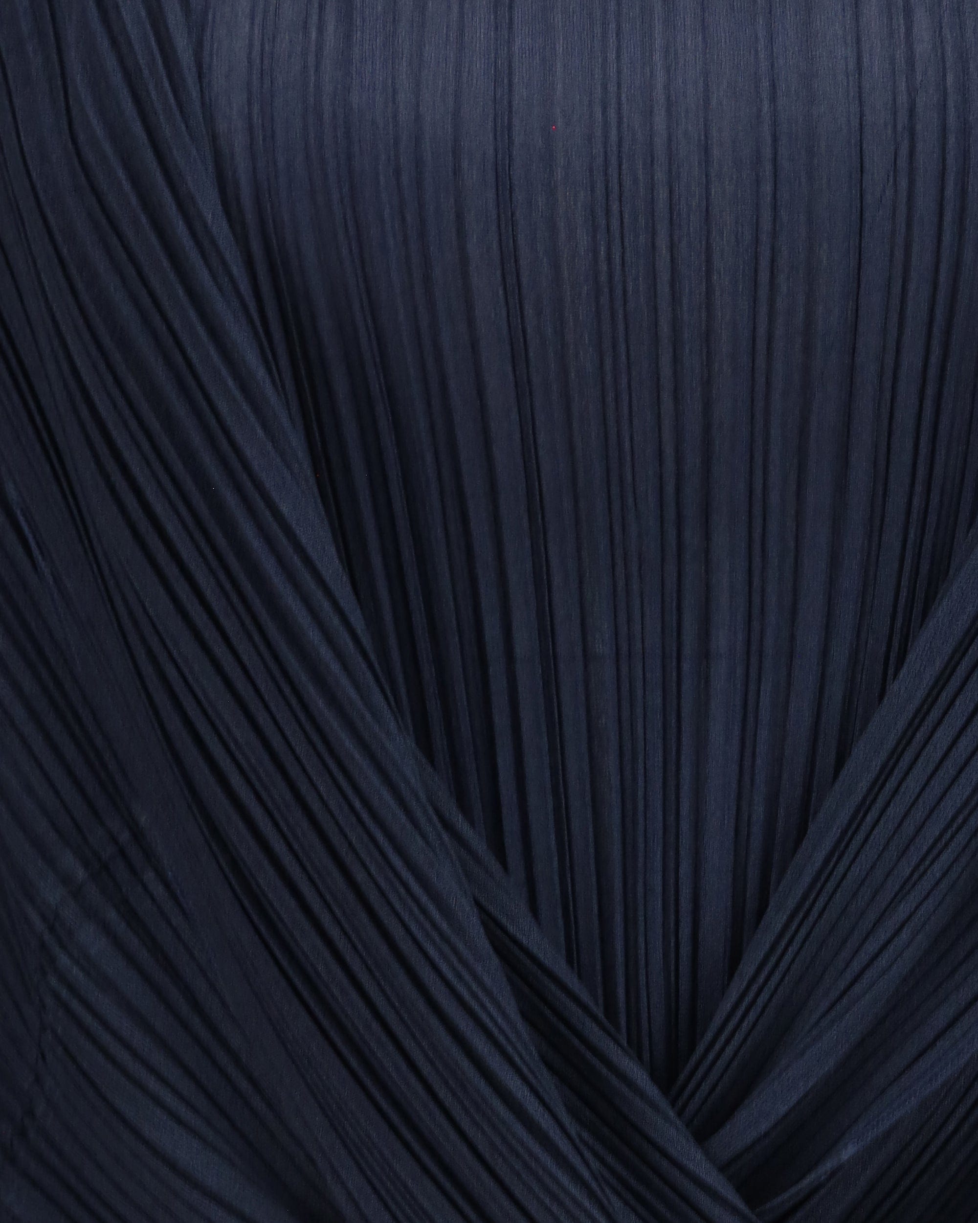 Giorgio Armani Twin Set Crafted From Semi-Sheer Pleated Fabric