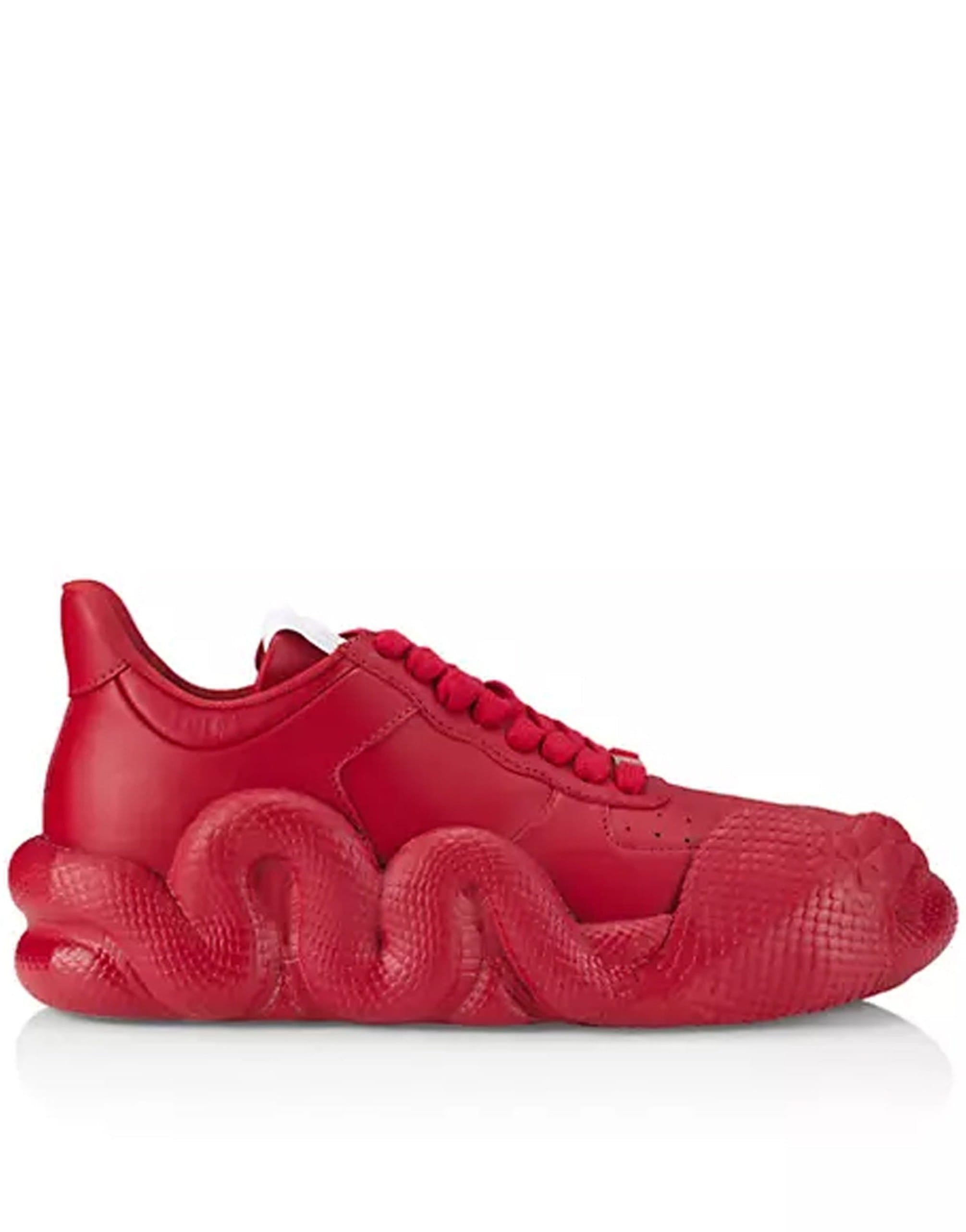 Giuseppe Zanotti Cobra Sneakers In Calf Leather