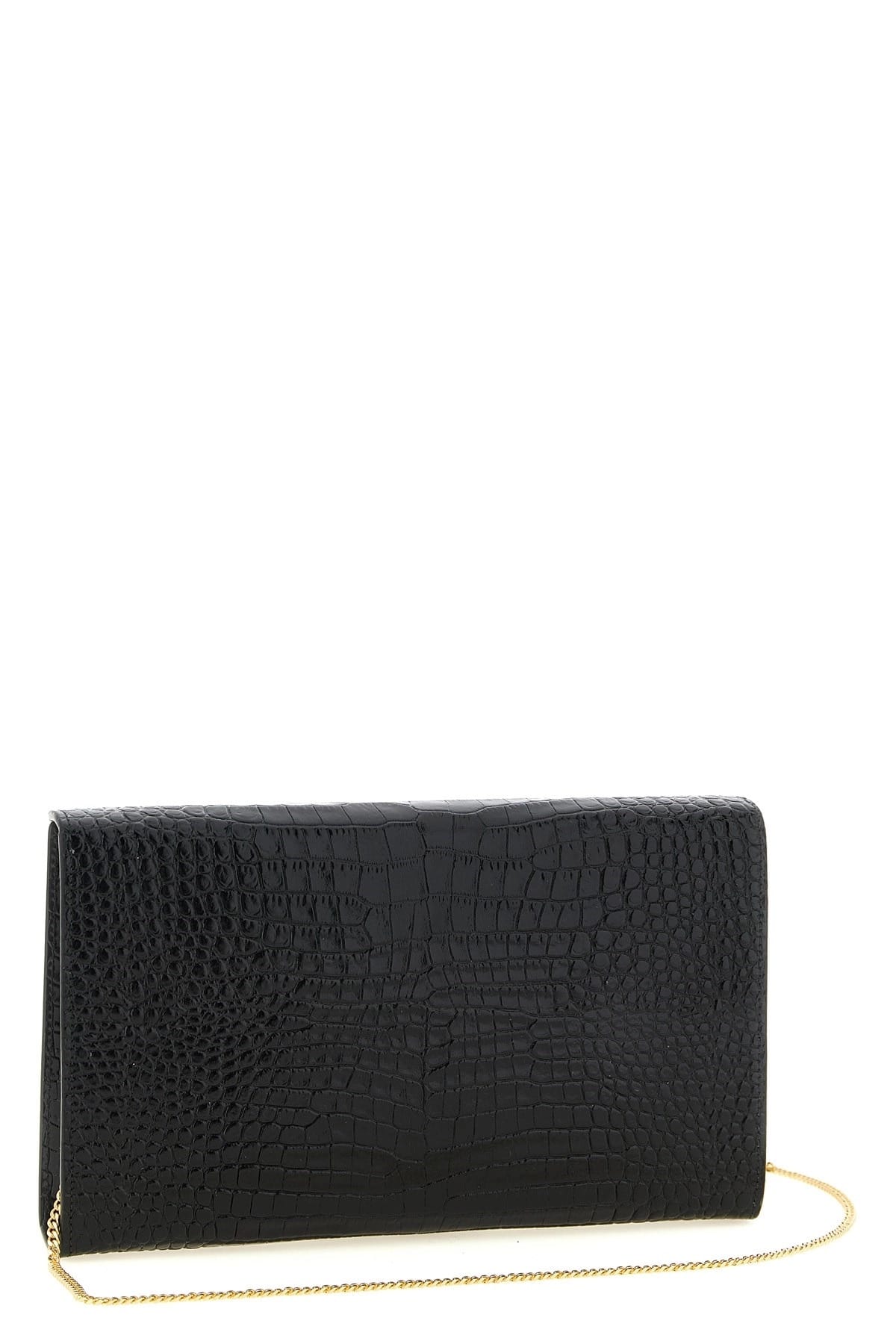 Giuseppe Zanotti Giuseppe Zanotti Croc Print Envelope Clutch