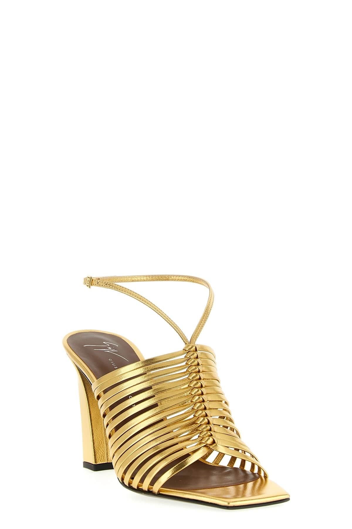 Giuseppe Zanotti Giuseppe Zanotti Savoia Metallic Leather Sandals