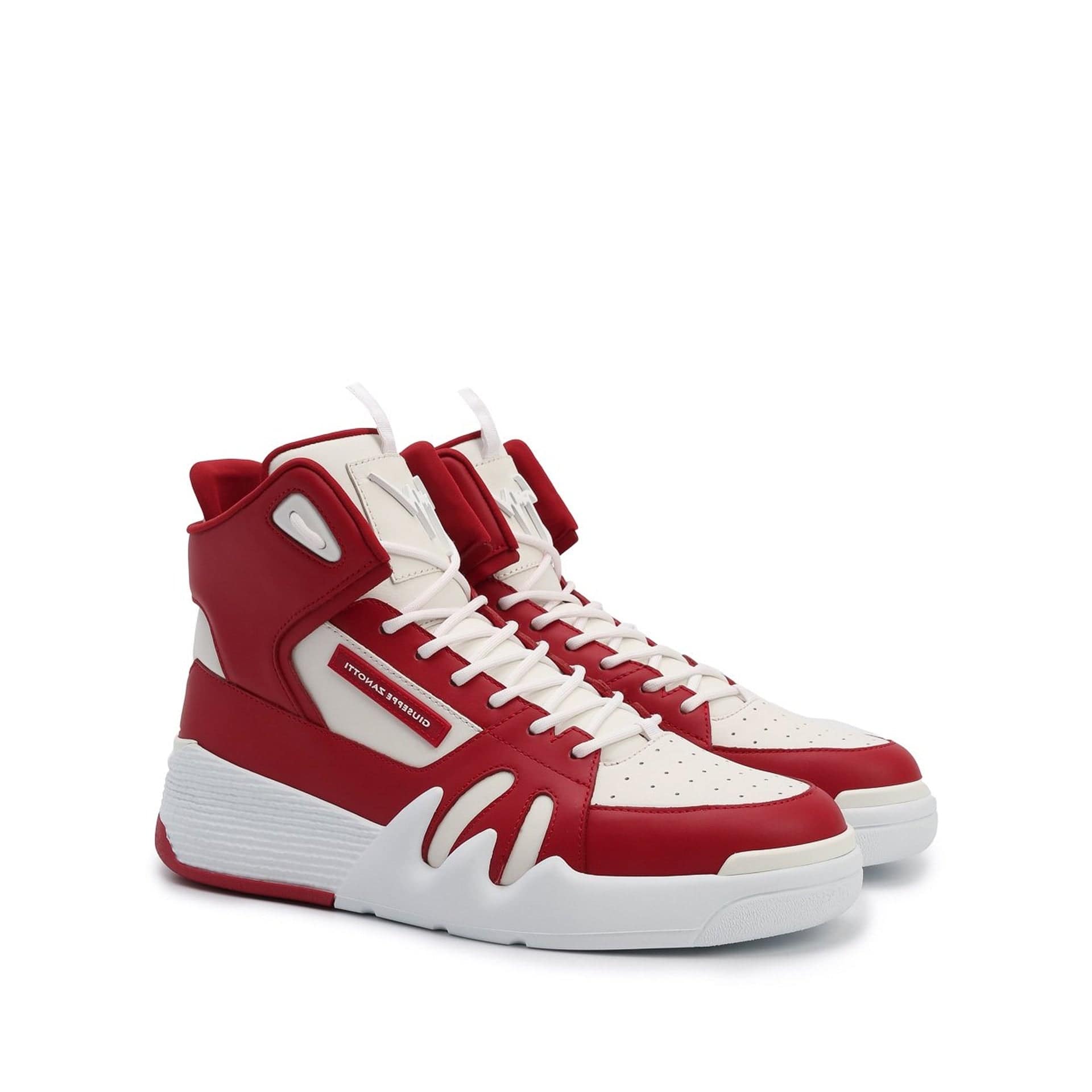 Giuseppe Zanotti Talon High-Top Calf Leather Sneakers