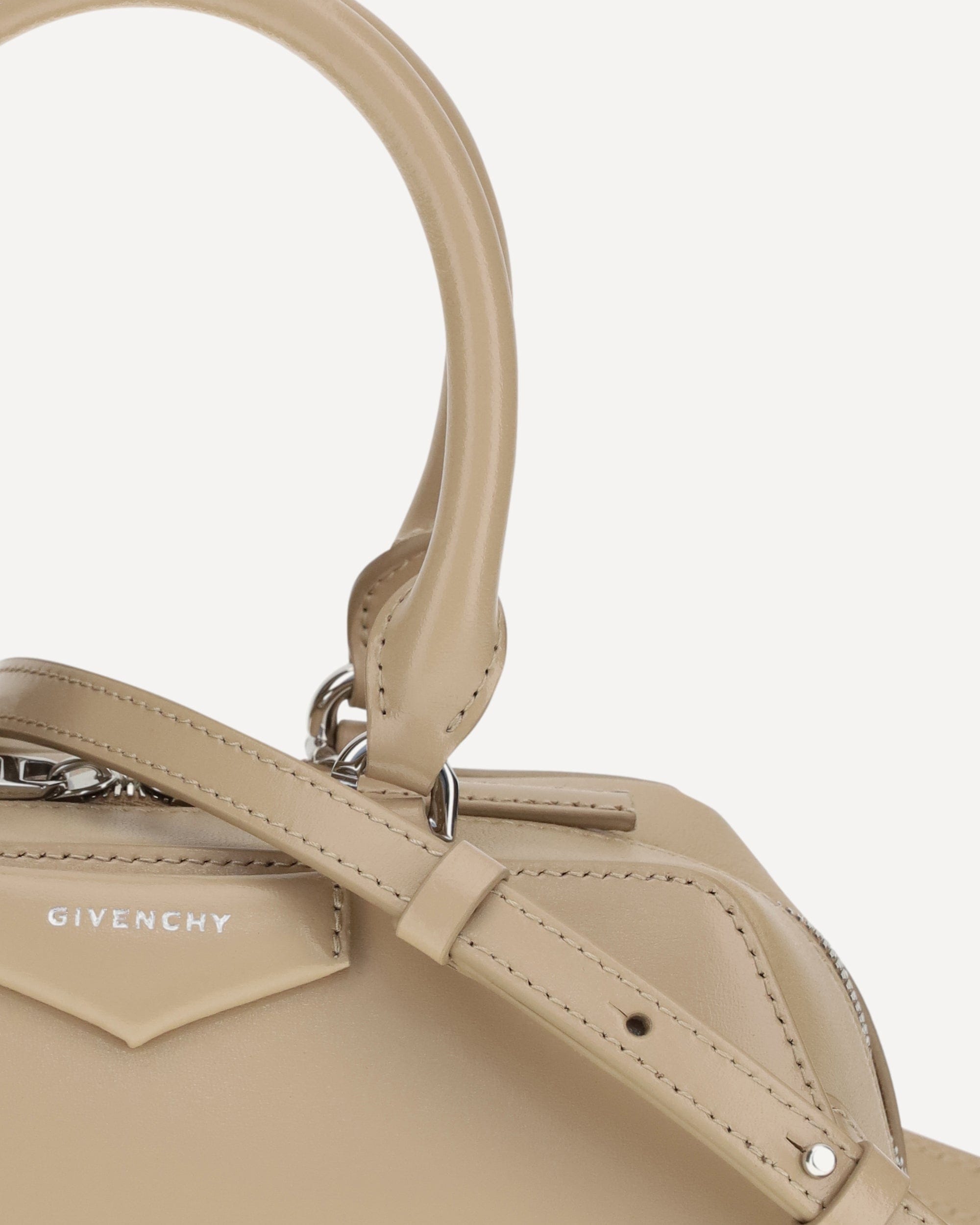 Givenchy Antigona East-West Mini Leather Handbag