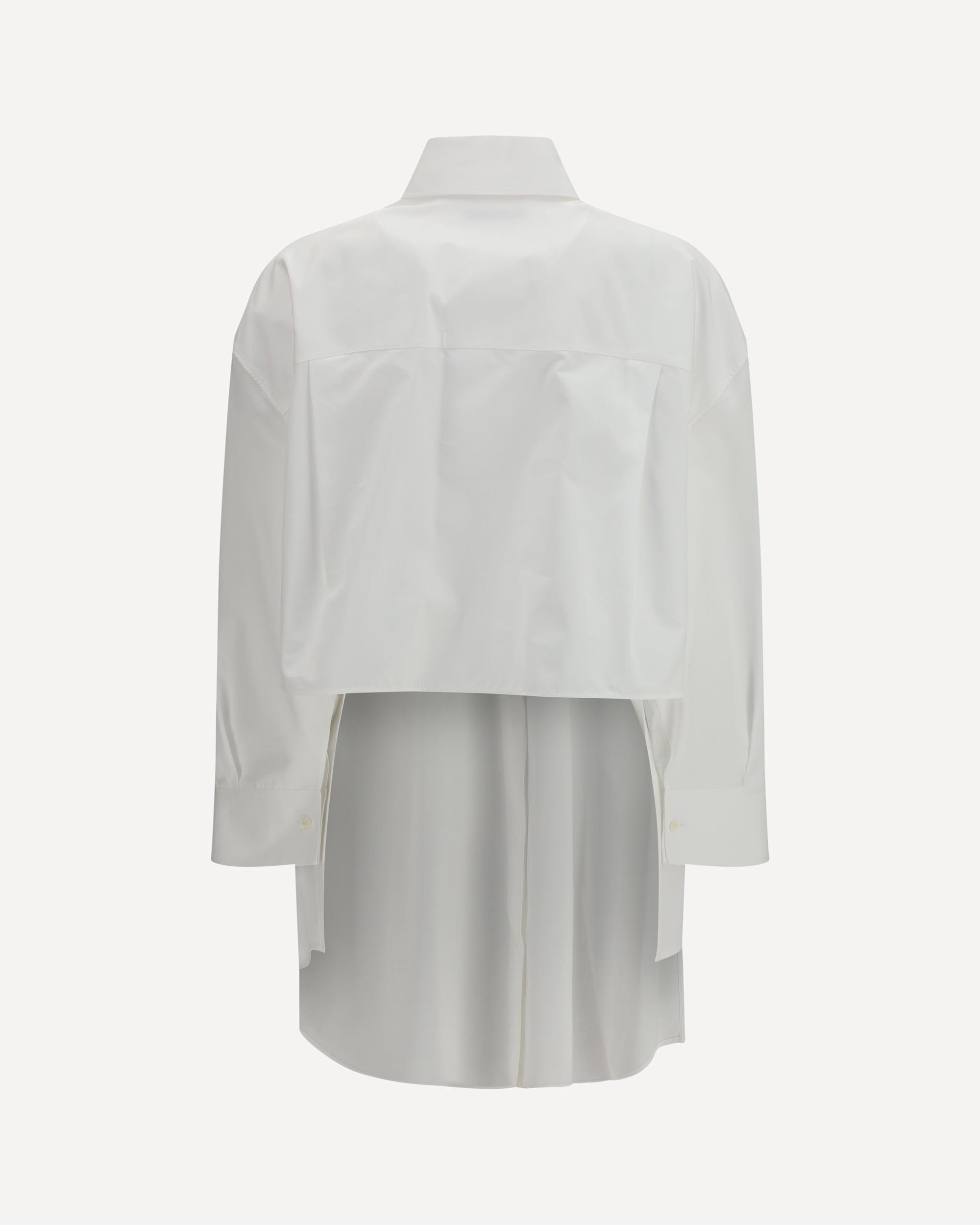 Givenchy Backless Cotton Shirt