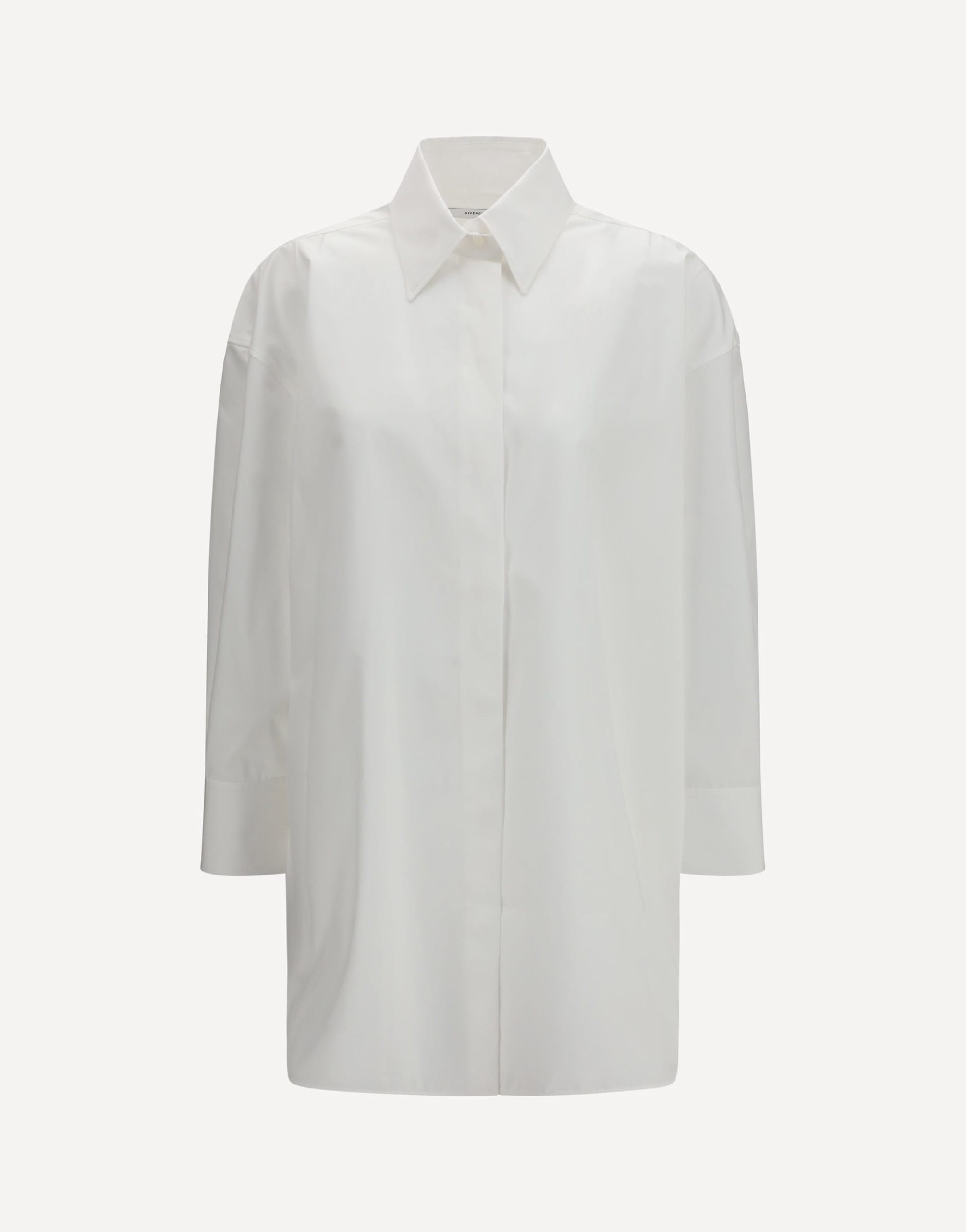Givenchy Backless Cotton Shirt