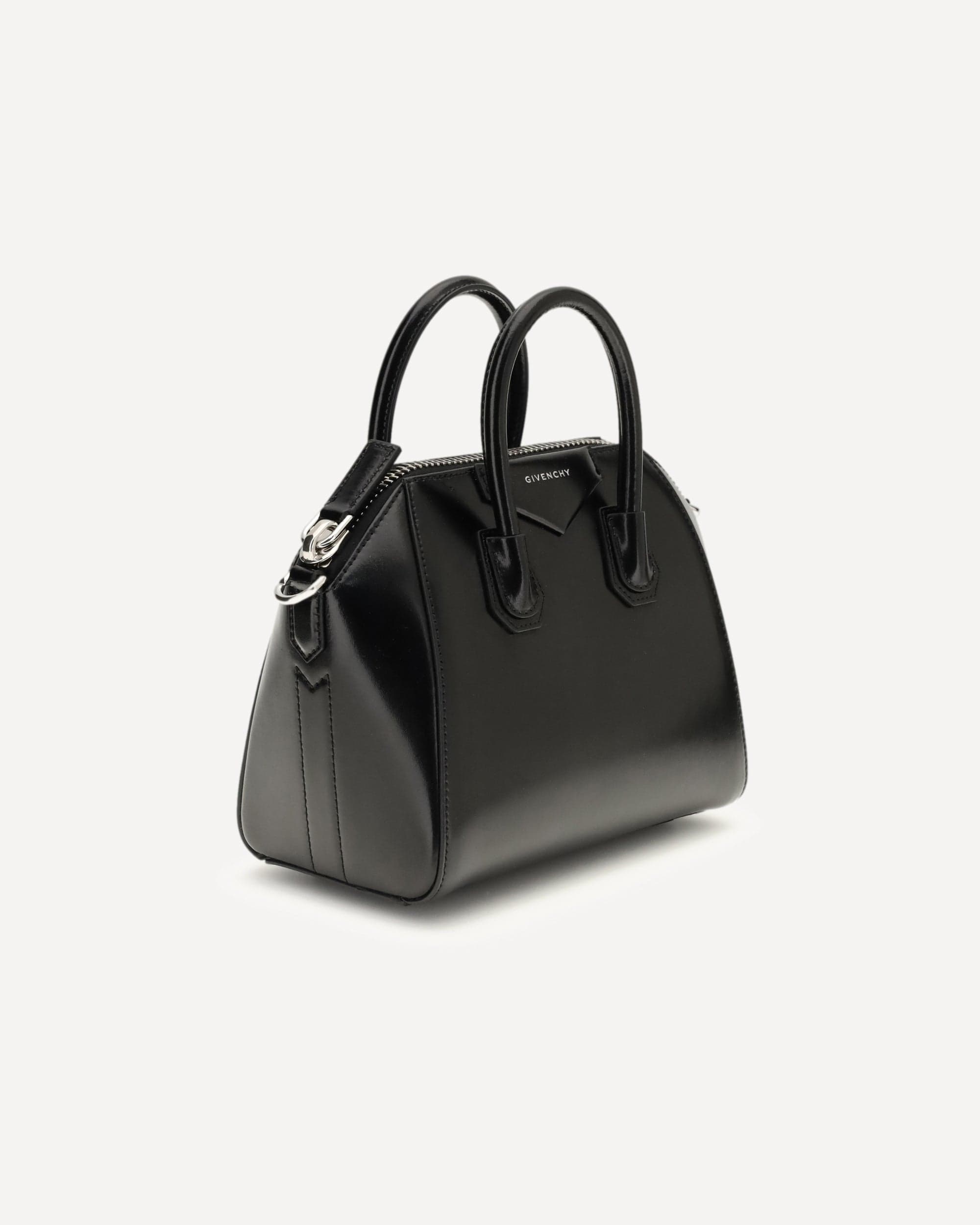 Mini borsa Antigona in pelle Box - alternate view