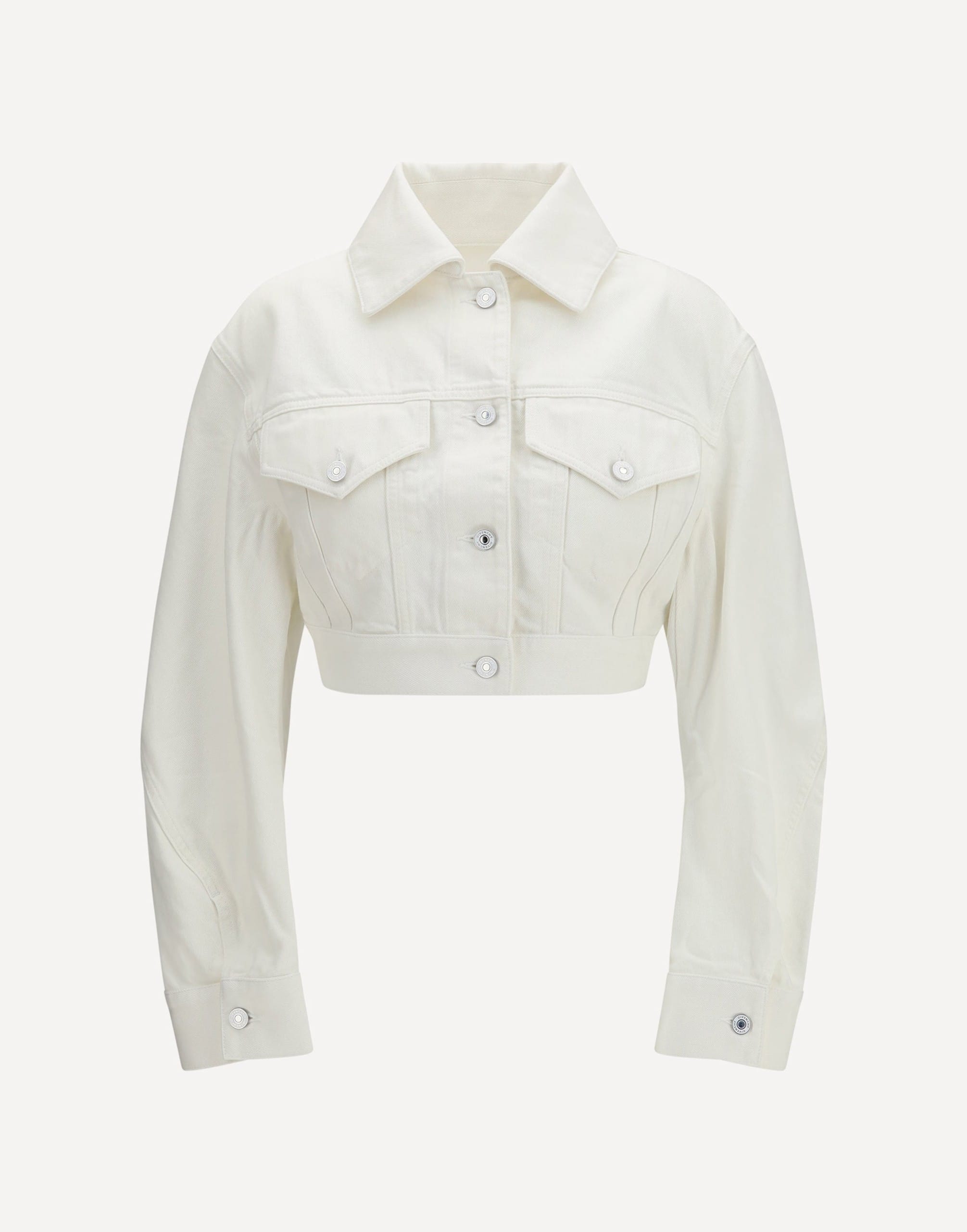 Givenchy Cocoon Reversed-Effect Raw Denim Jacket