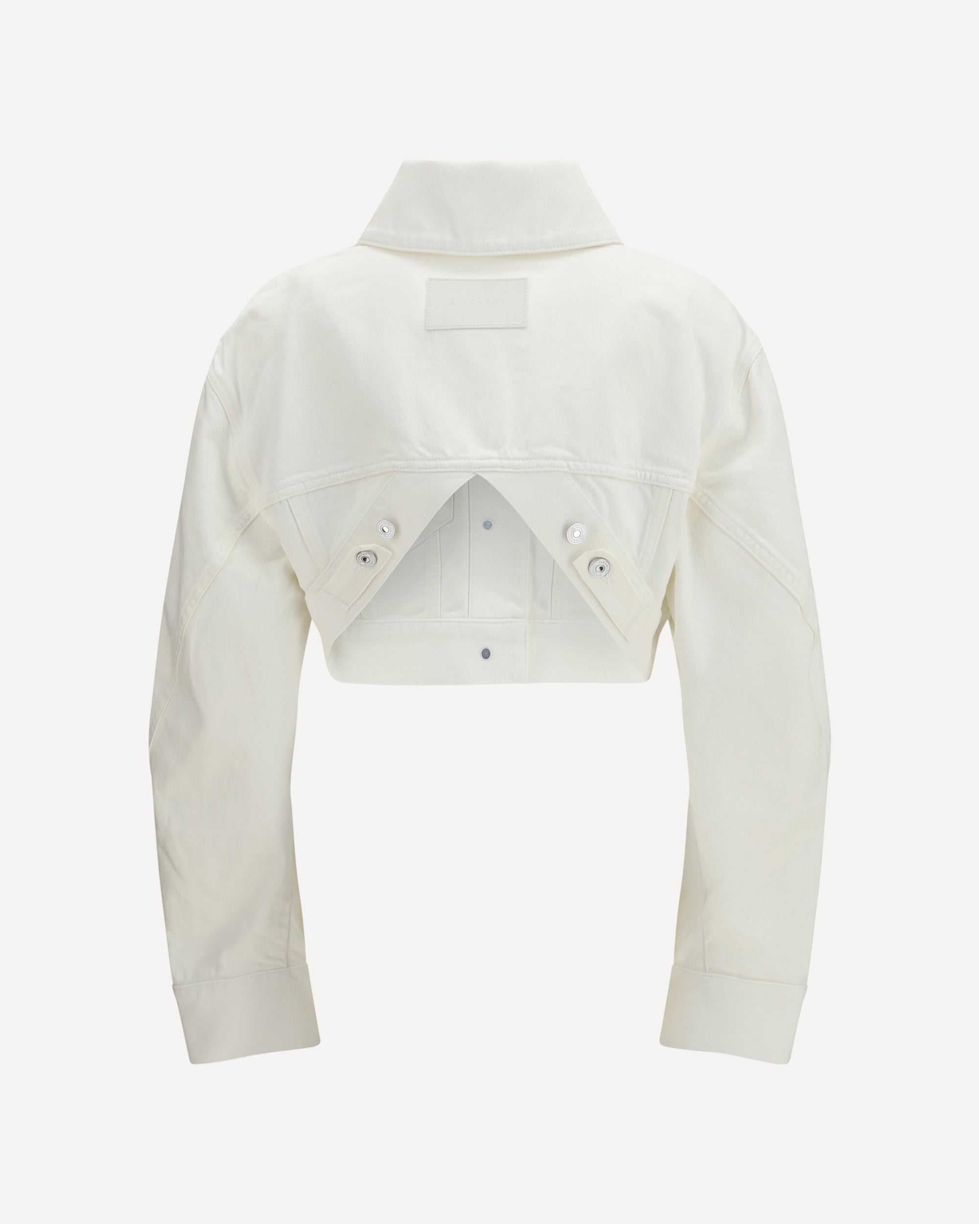 Givenchy Cocoon Reversed-Effect Raw Denim Jacket