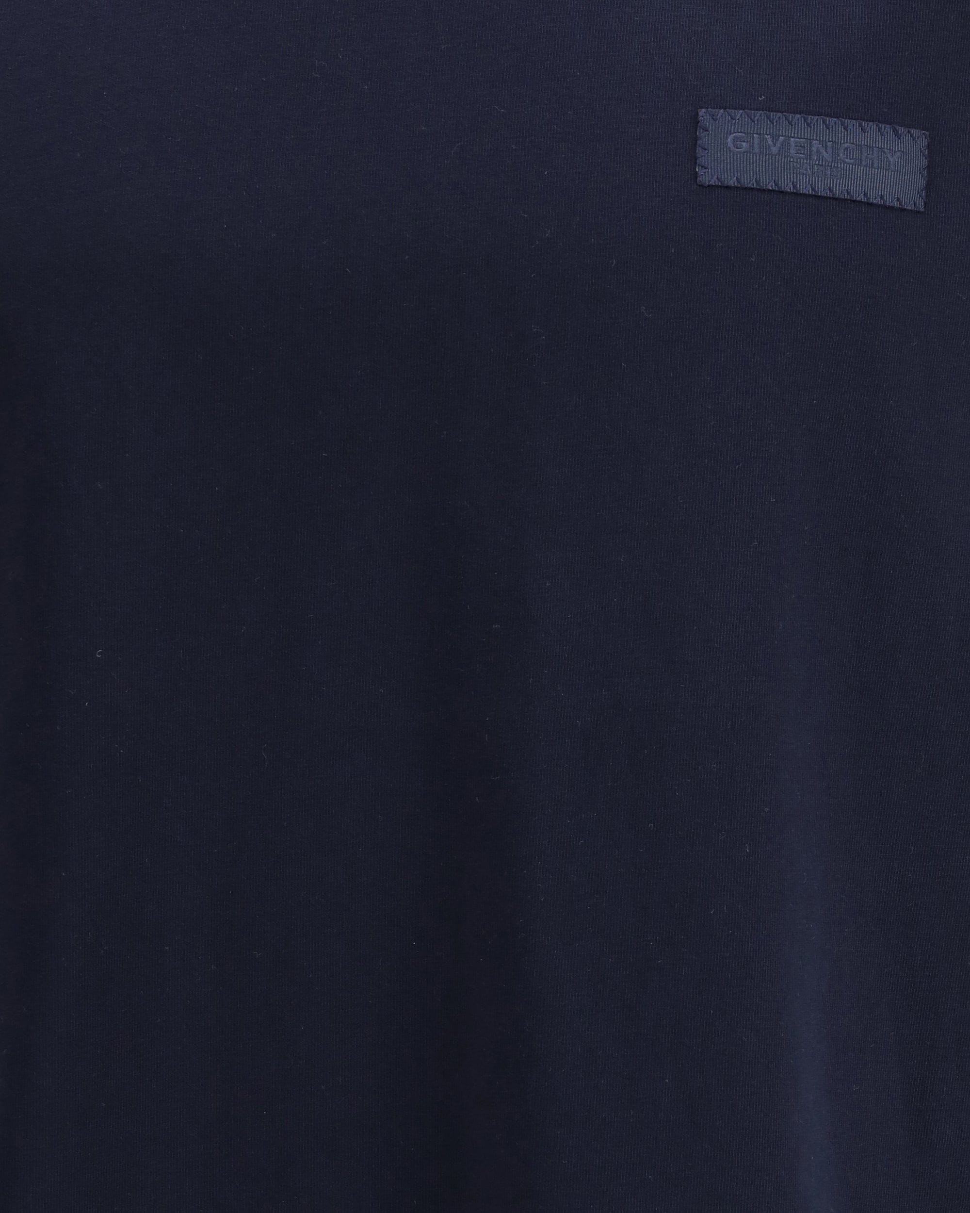 Givenchy Cotton T-Shirt With Logo Patch