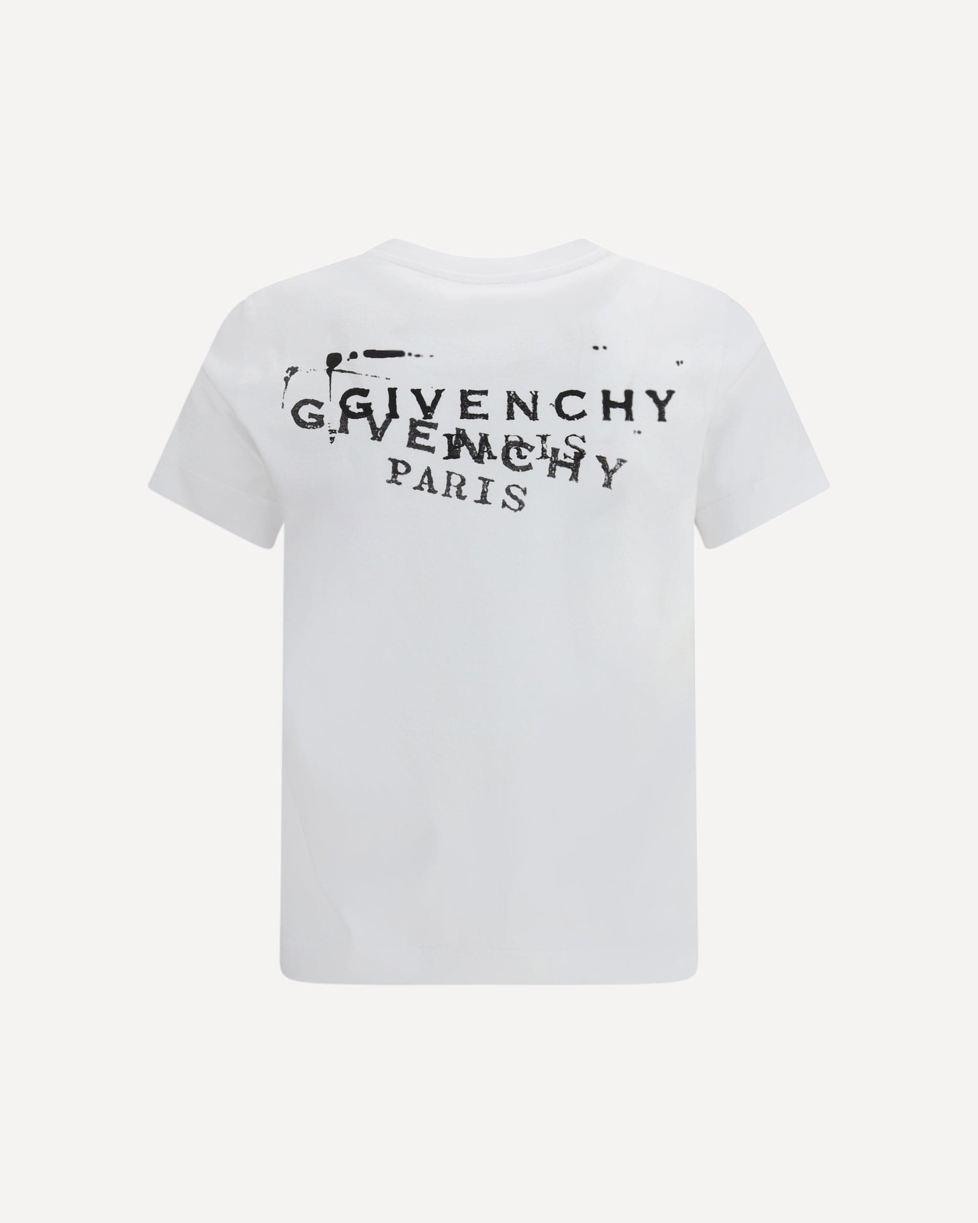 Givenchy Cotton T-Shirt With Logo Print - alternate view