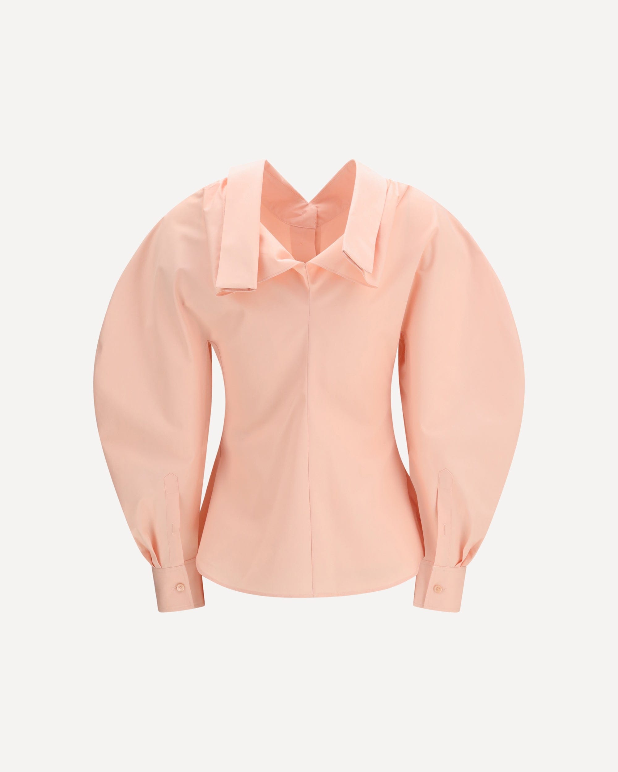 Givenchy Givenchy Cut-Out Cotton Poplin Long-Sleeve Shirt