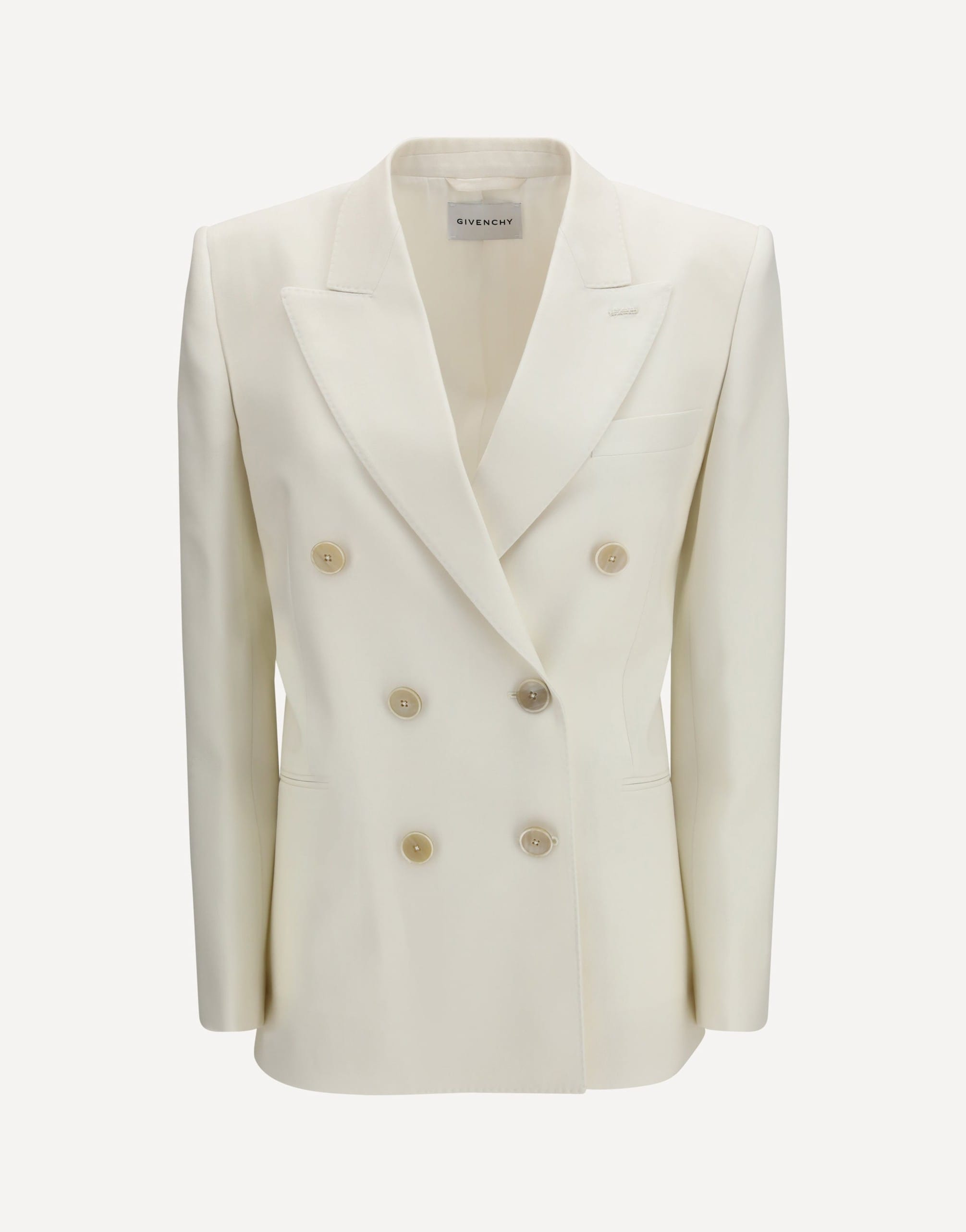 Givenchy Givenchy Double-Breasted Wool Mohair Jacket