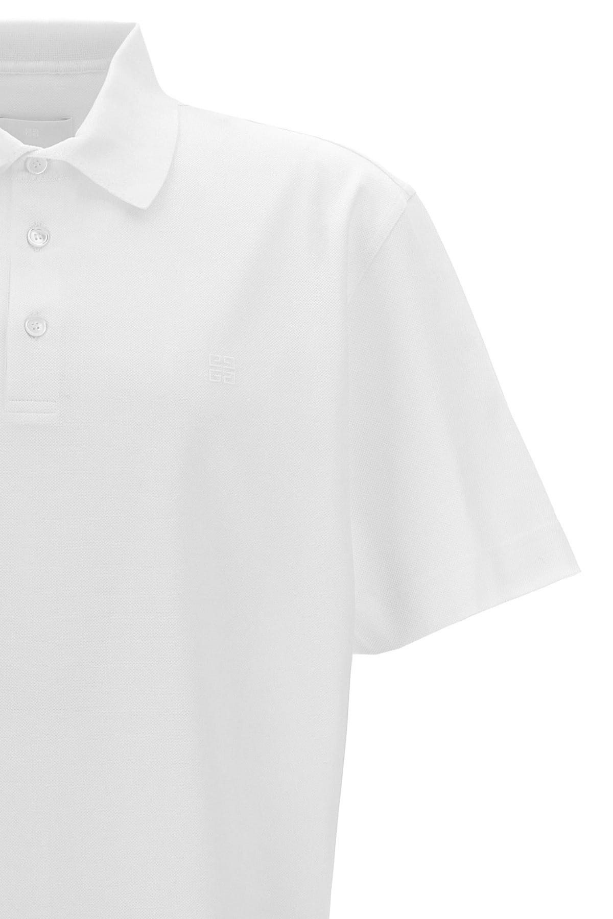 Givenchy Givenchy Embroidered Logo Polo Shirt