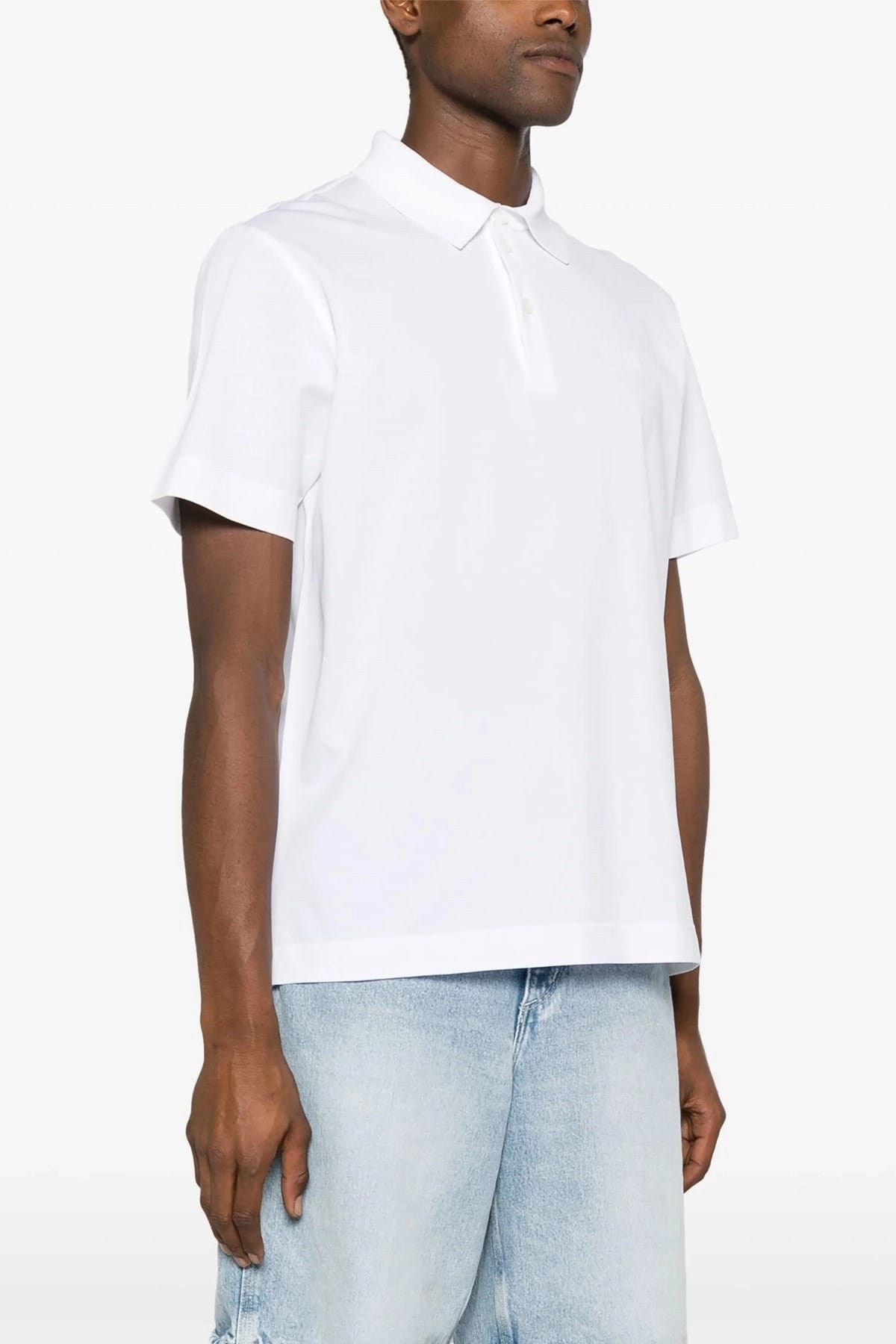 Givenchy Polo de algodón con logo bordado - alternate view