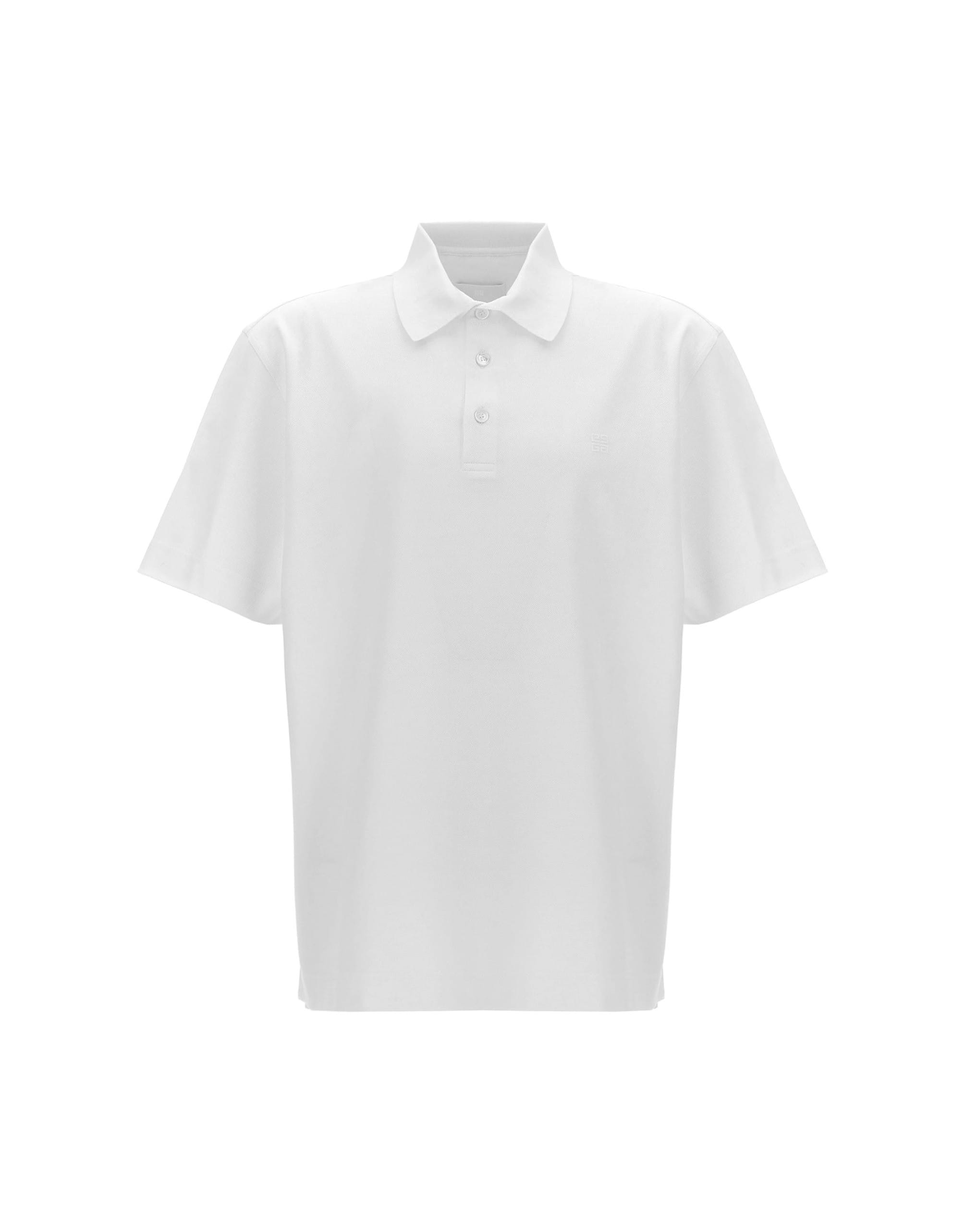 Givenchy Givenchy Embroidered Logo Polo Shirt