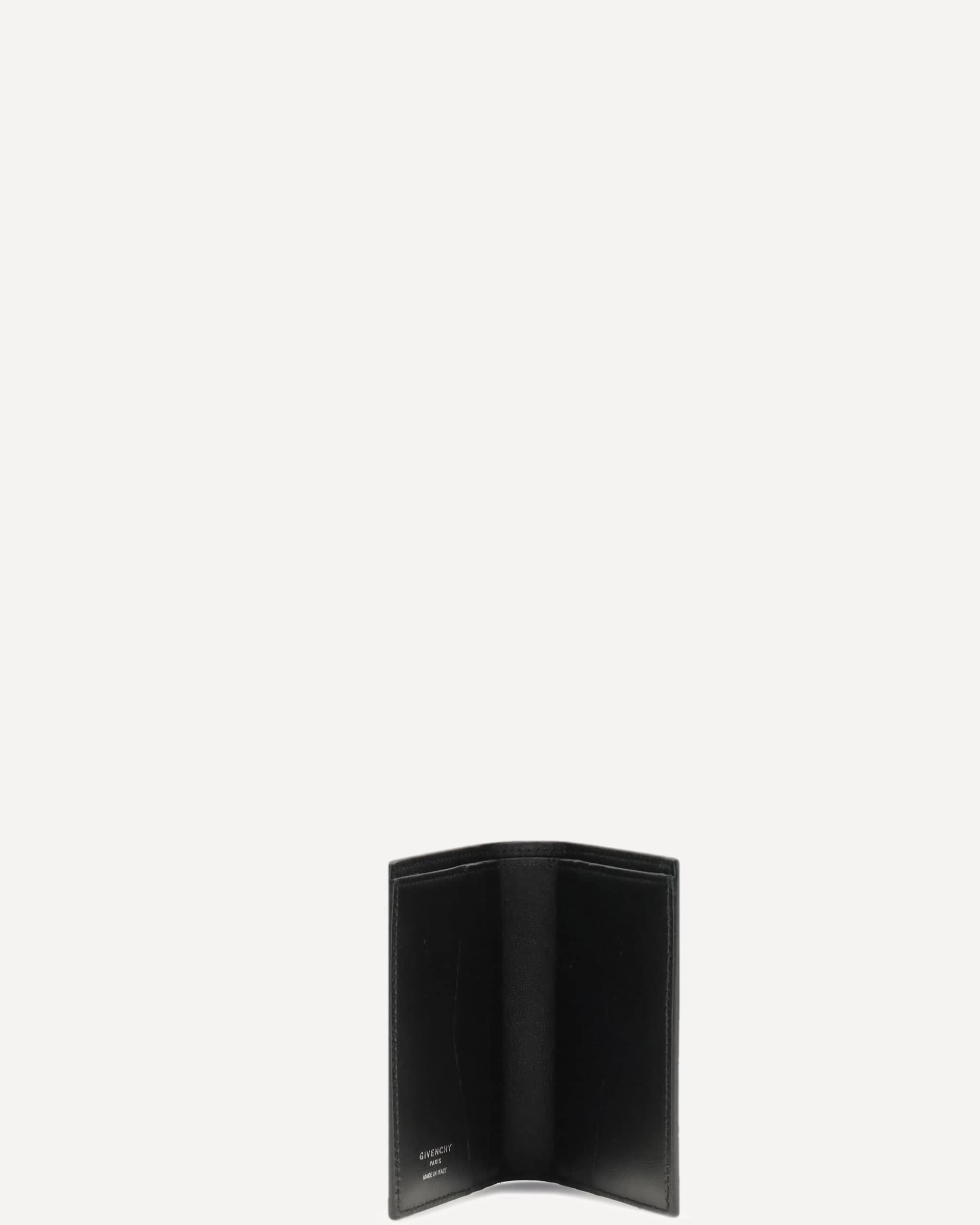 Givenchy Garnet Leather Card Holder