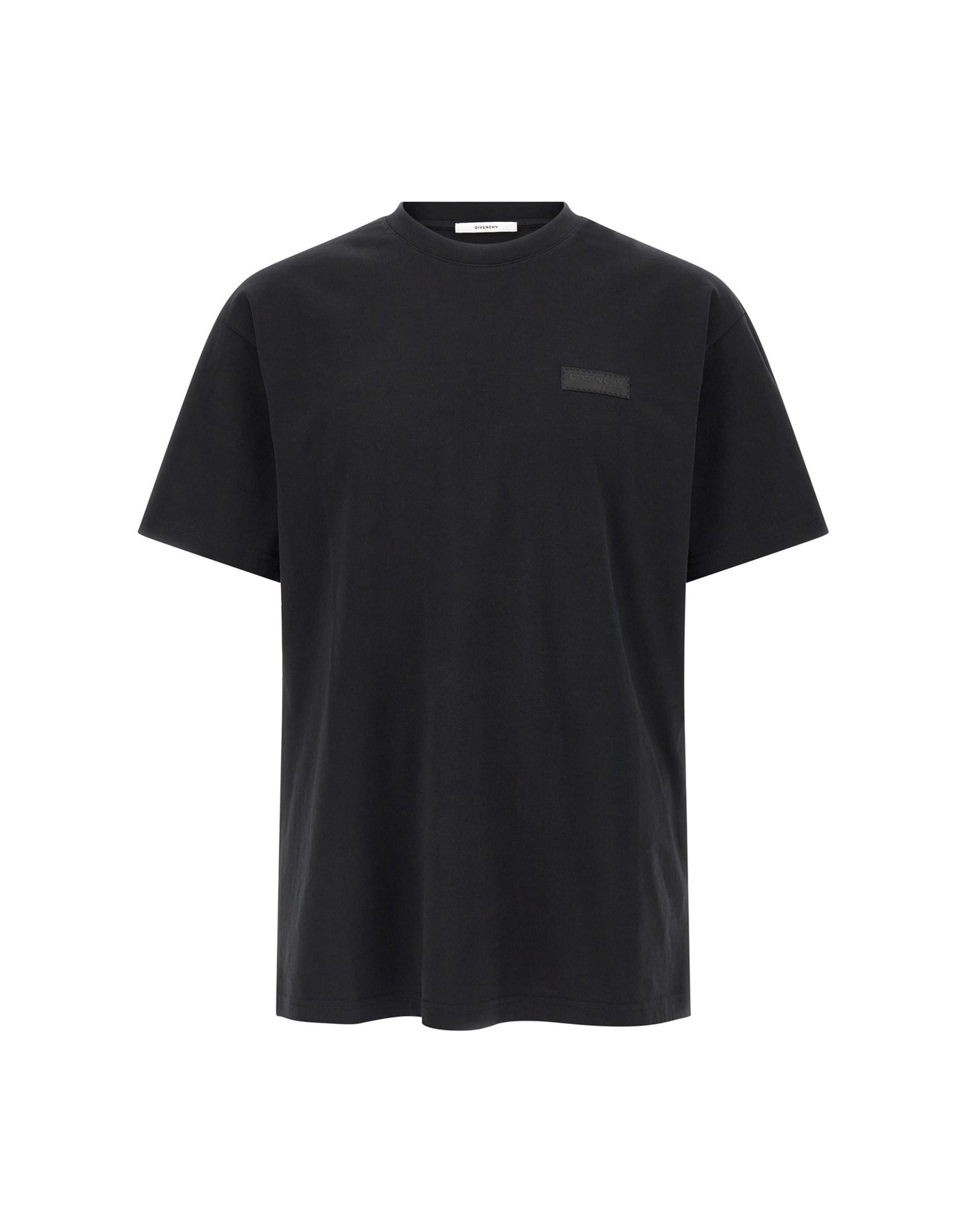 Givenchy Givenchy Grosgrain Logo Patch T-Shirt