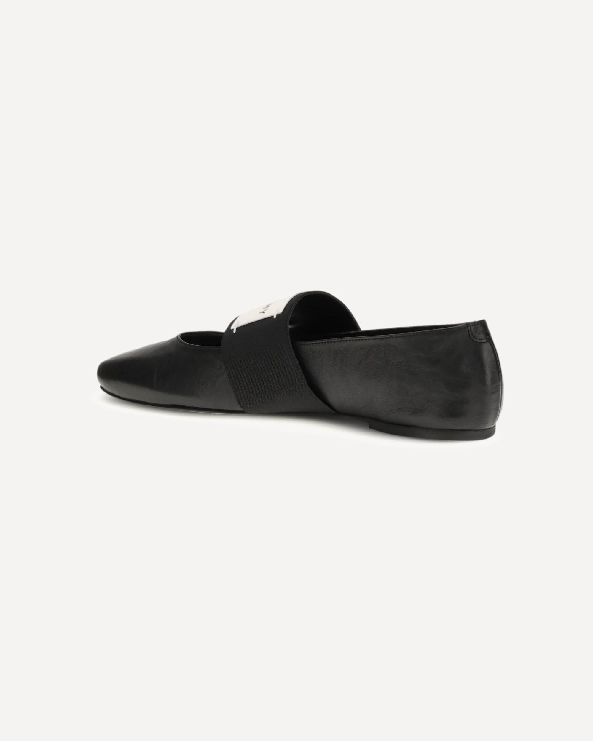 Givenchy Leather Sliced Square Ballerinas