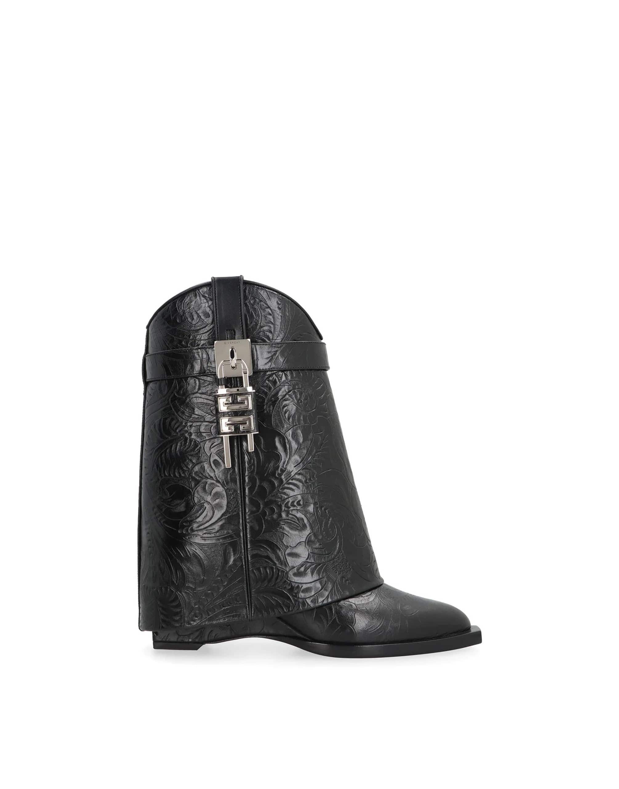 Givenchy Lock Cowboy Boots